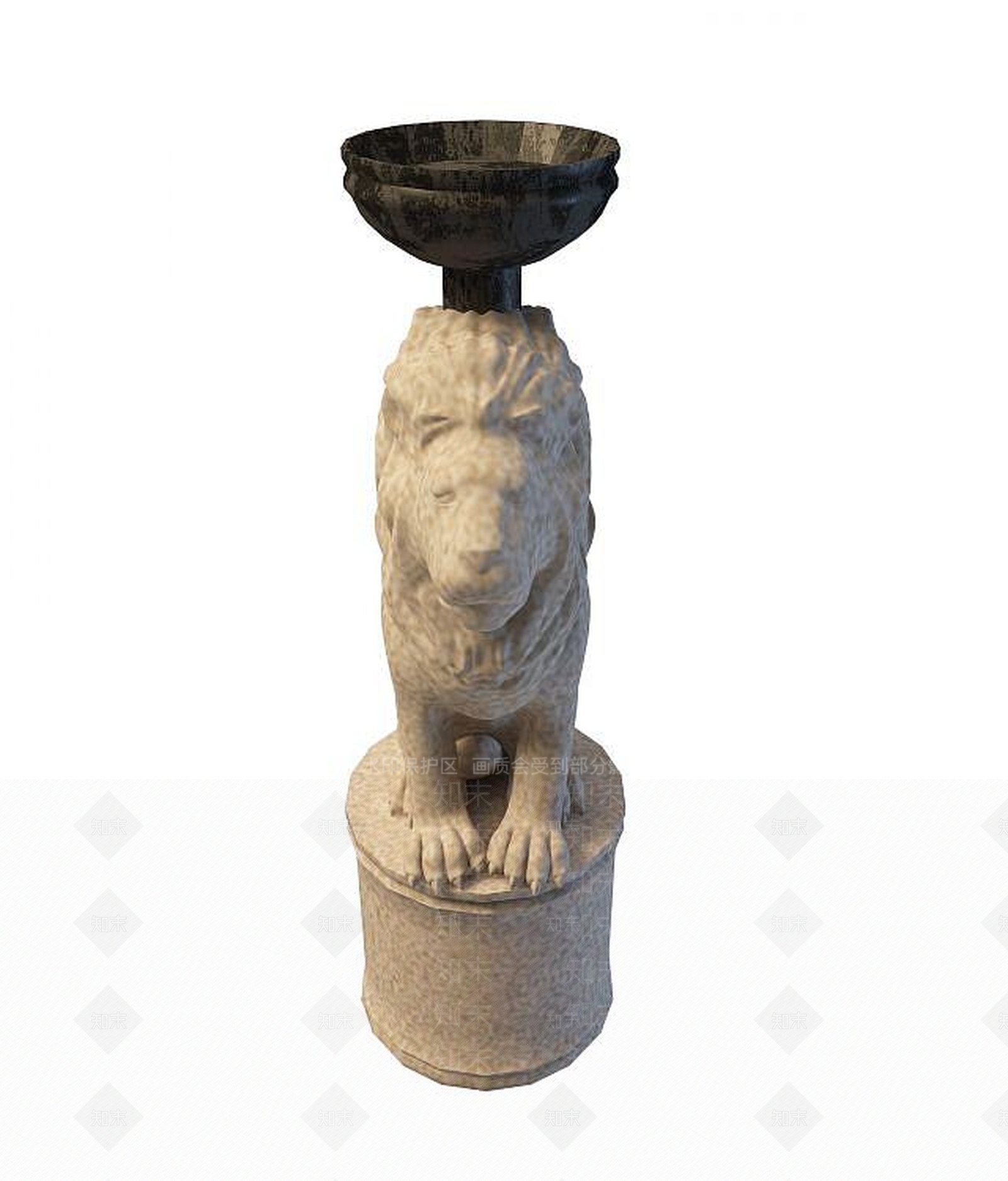 现代狮子3D模型下载【ID:1194630032】