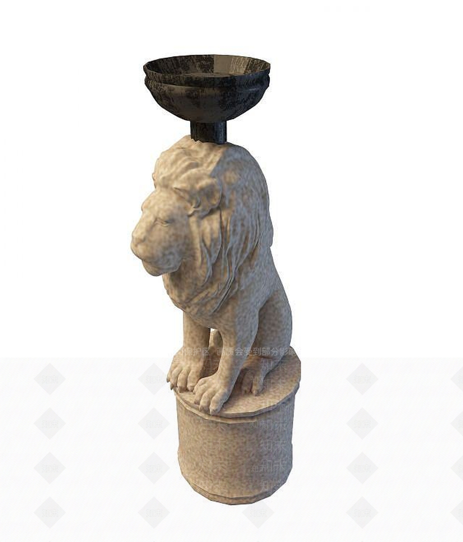 现代狮子3D模型下载【ID:1194630032】