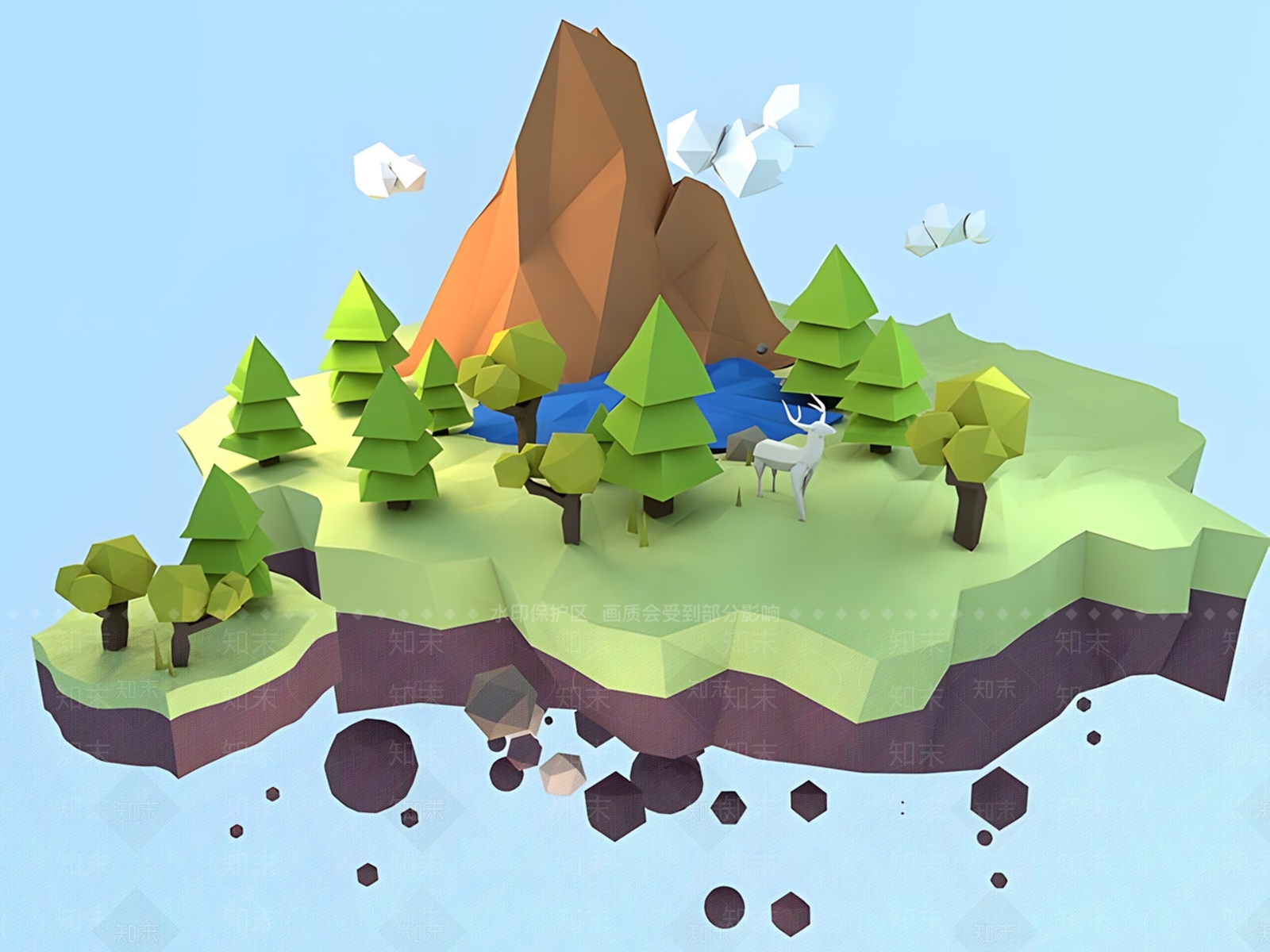 现代其他景观3D模型下载【ID:1194630242】