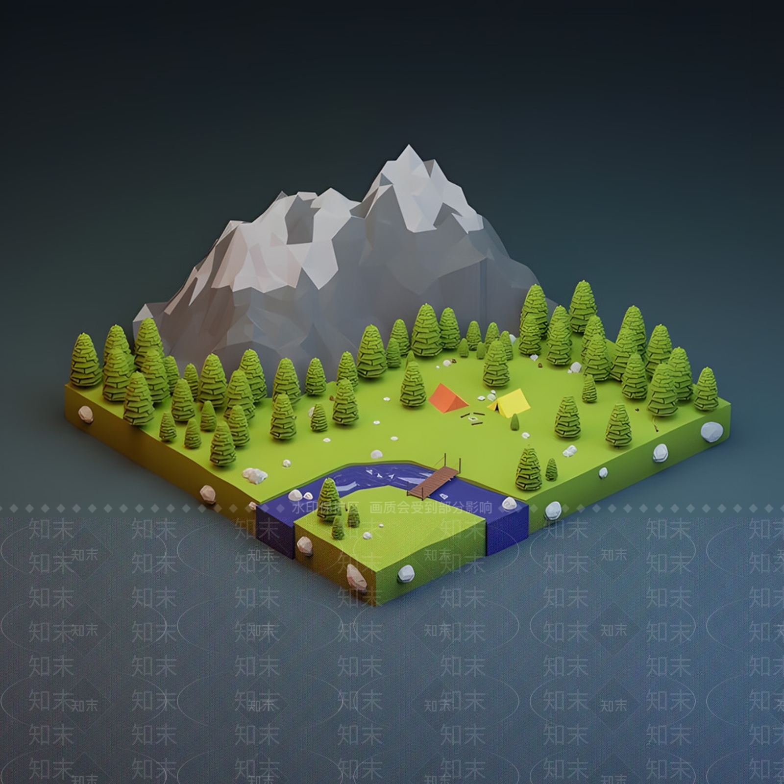 现代其他景观3D模型下载【ID:1194630762】