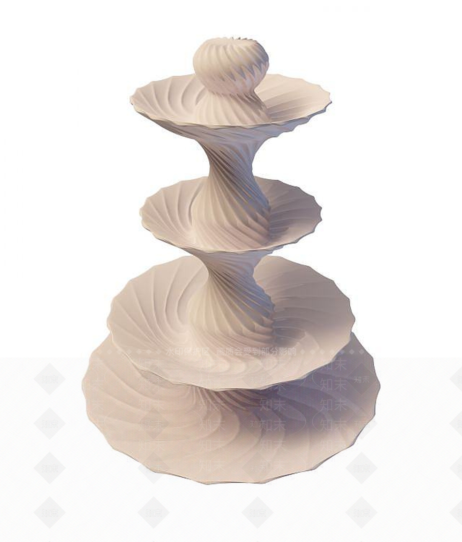 现代园林小品3D模型下载【ID:1194631015】
