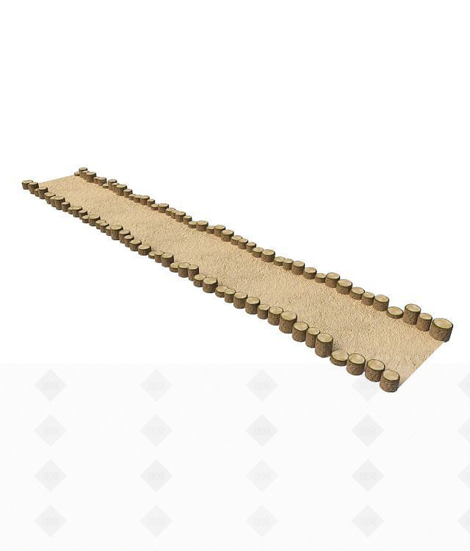 现代园林小品3D模型下载【ID:1194631608】