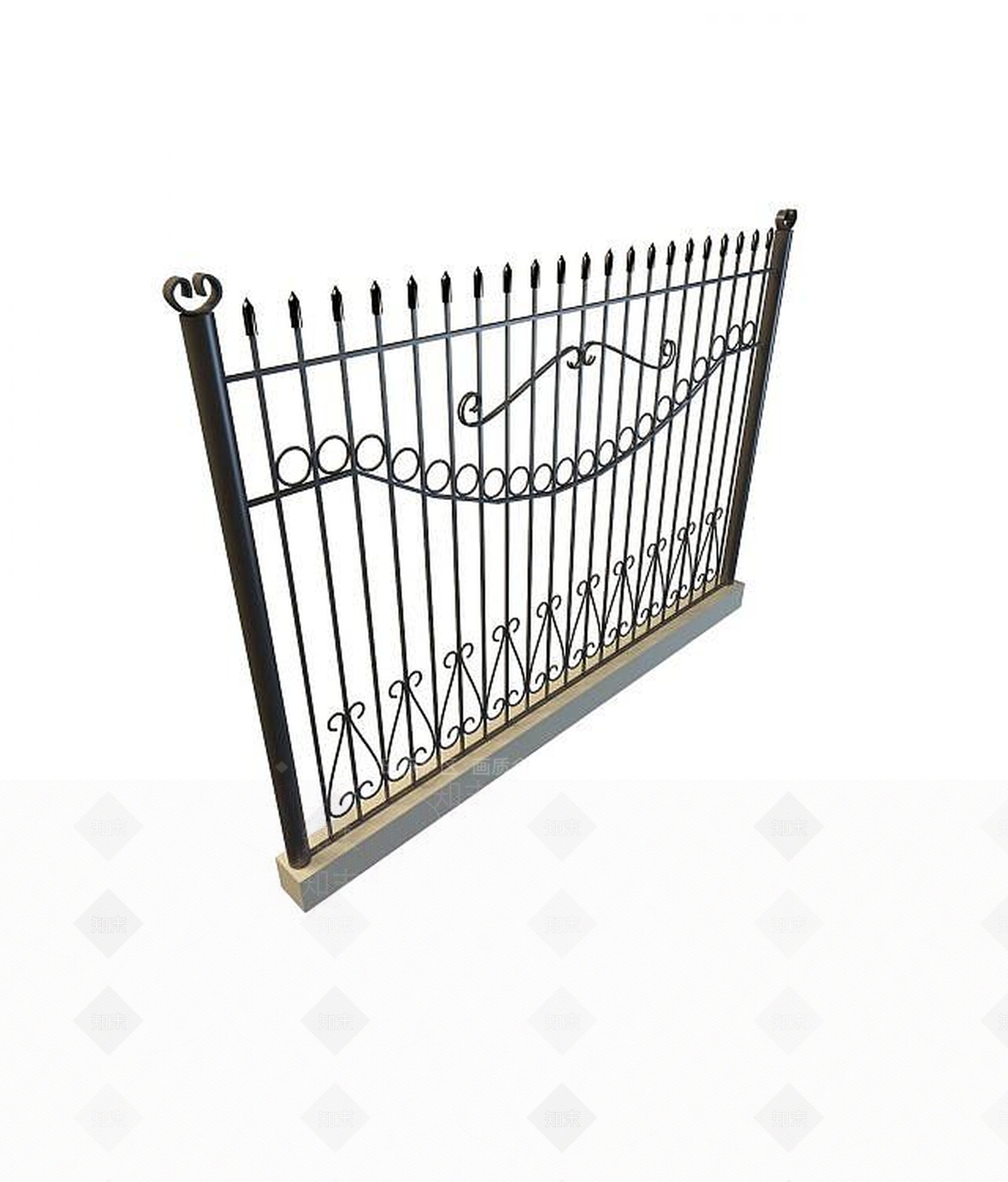 现代园林小品3D模型下载【ID:1194631721】