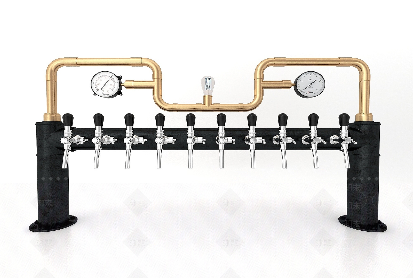 现代风格工业设备3D模型下载【ID:1194632507】
