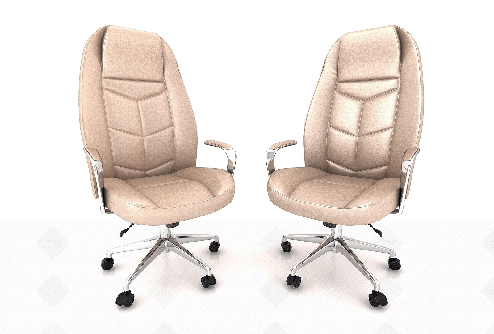 现代办公室转椅3D模型下载【ID:1194635120】