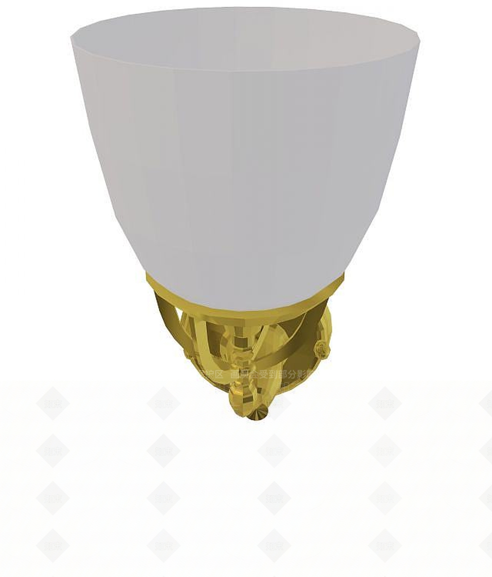 现代壁灯3D模型下载【ID:1194635608】