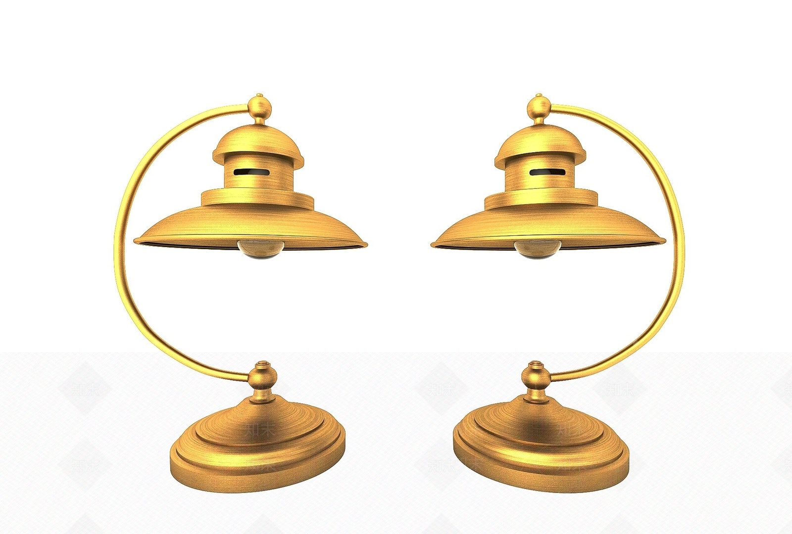 现代风格台灯3D模型下载【ID:1194636899】