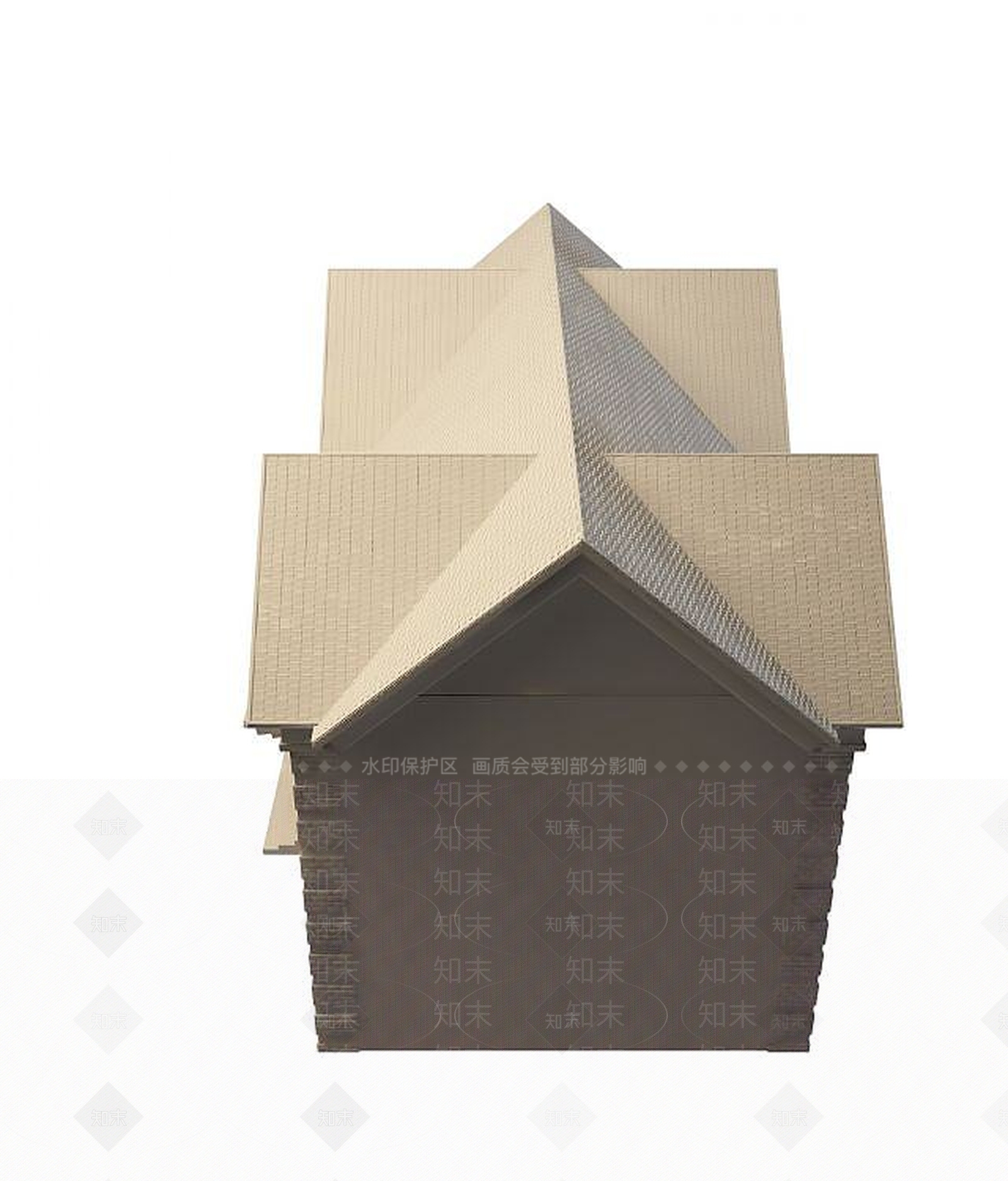现代高档别墅3D模型下载【ID:1194638899】