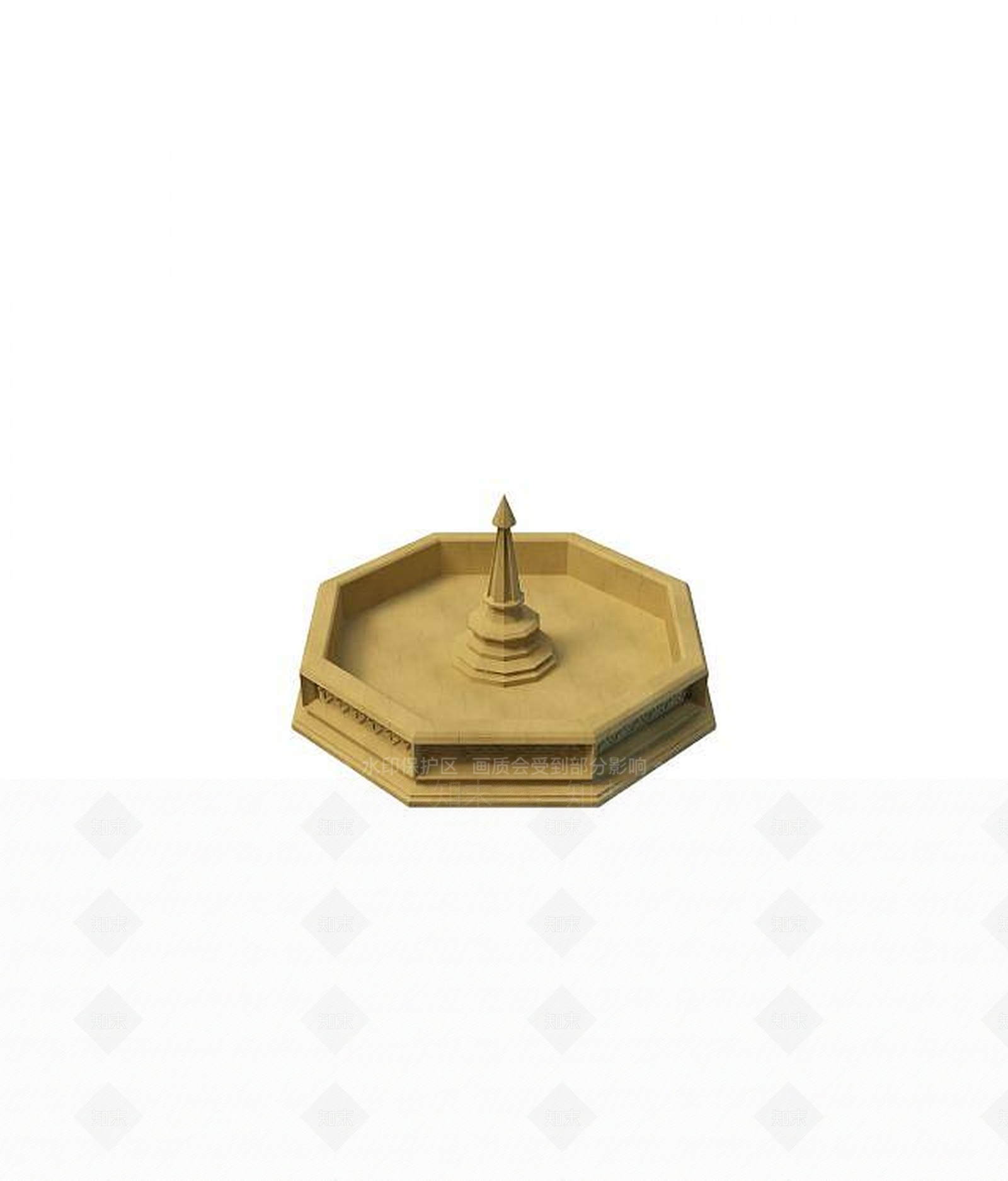 现代园林小品3D模型下载【ID:1194639821】