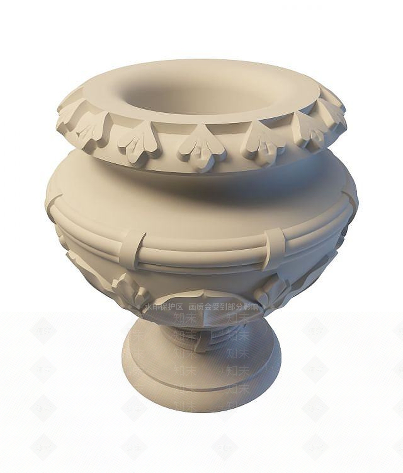 现代园林小品3D模型下载【ID:1194639893】