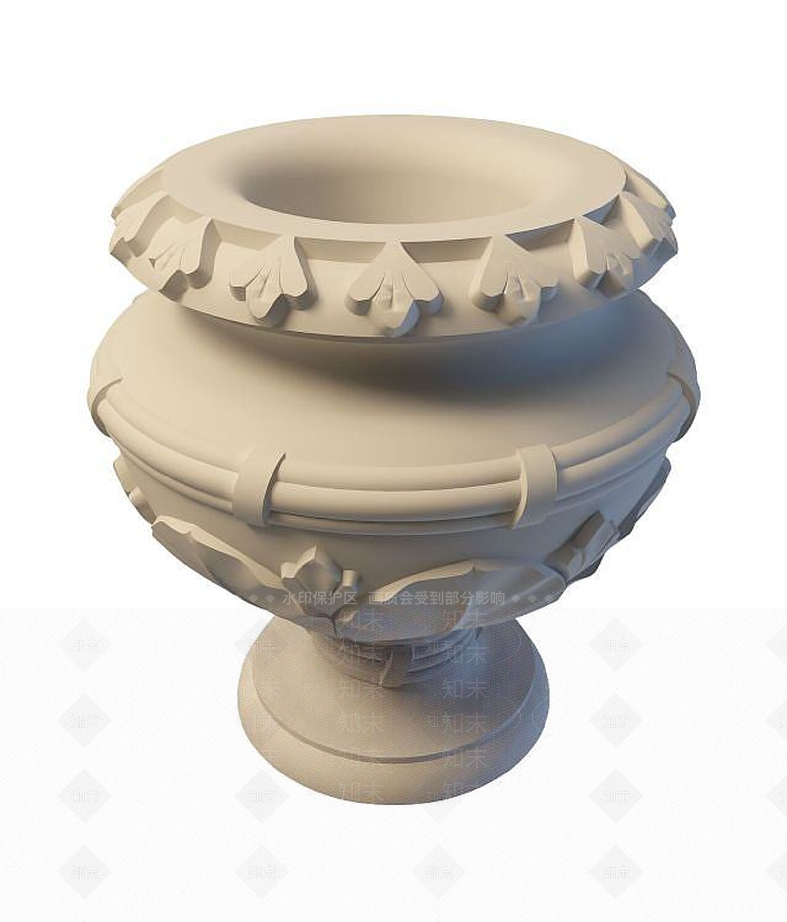 现代园林小品3D模型下载【ID:1194639893】