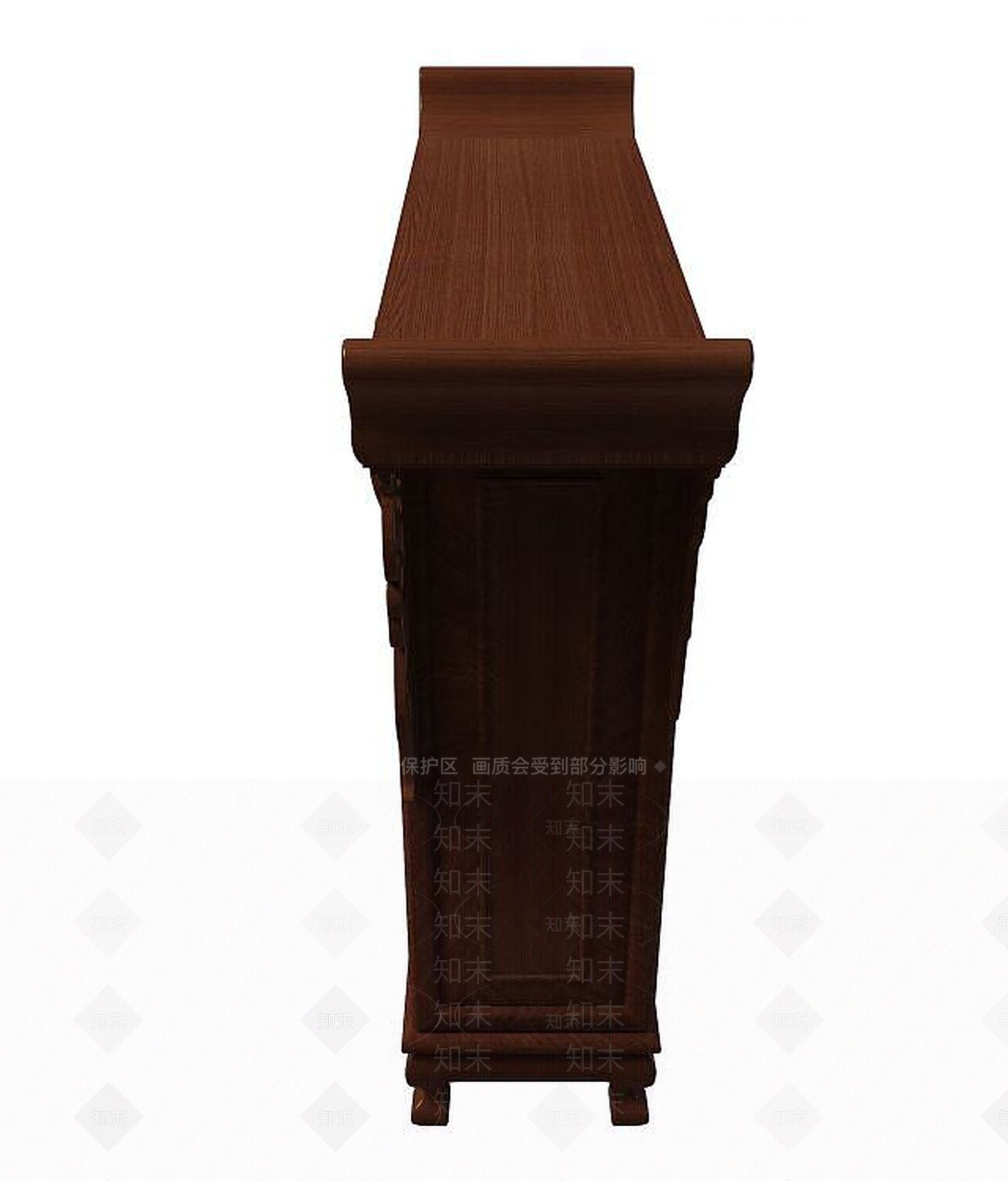 中式边柜3D模型下载【ID:1194640349】