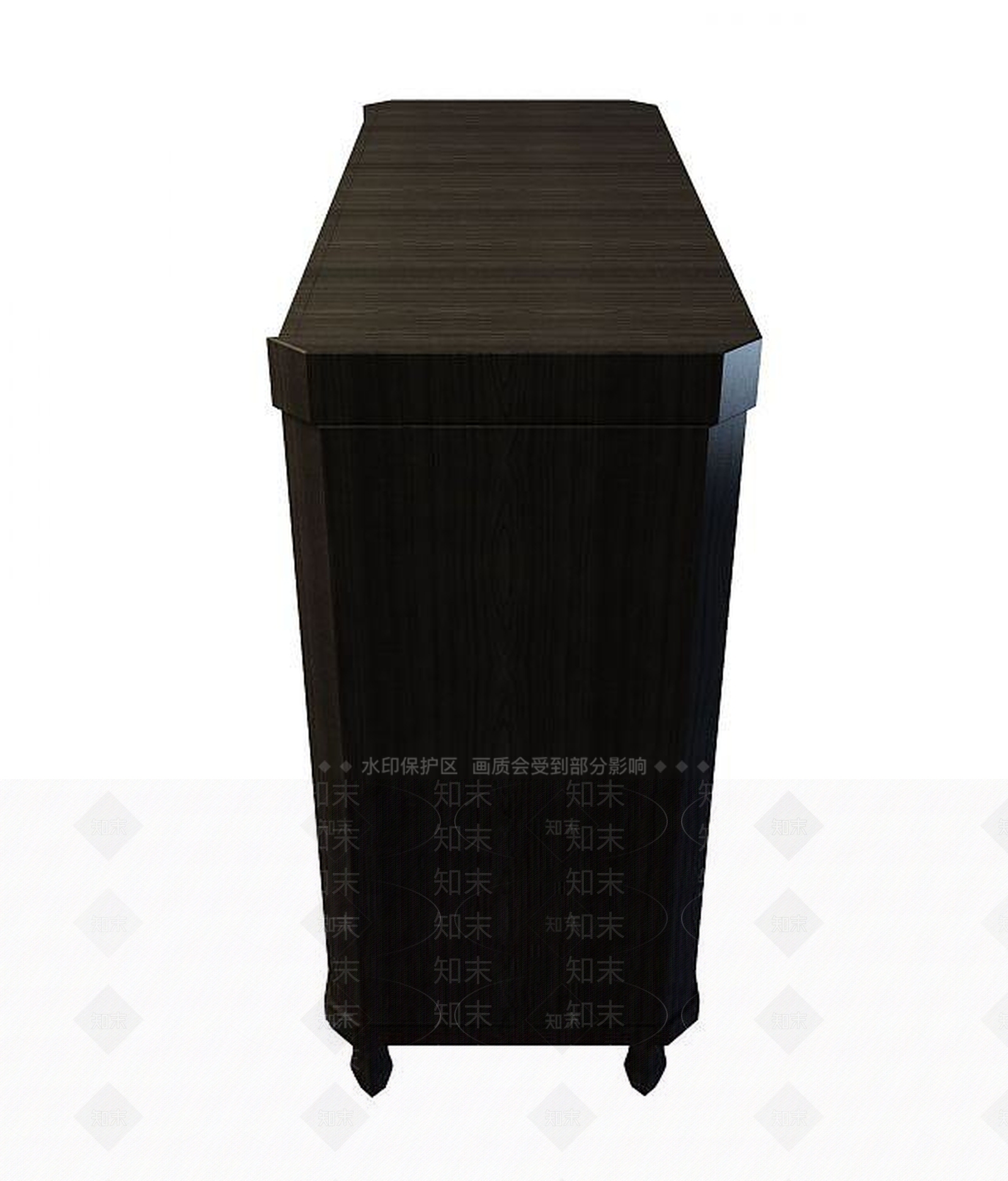 中式古典边柜3D模型下载【ID:1194640431】