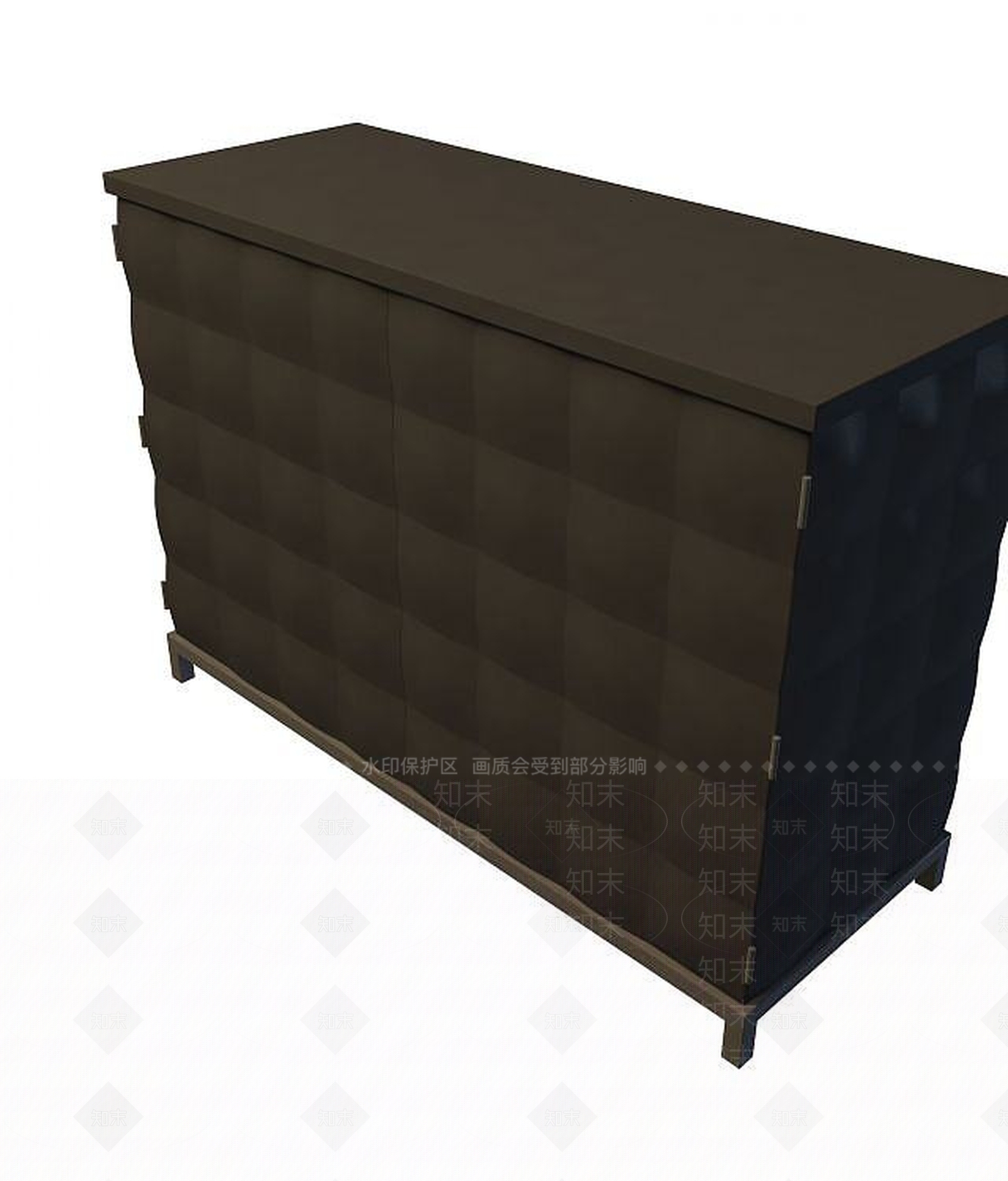 现代古典边柜3D模型下载【ID:1194640697】
