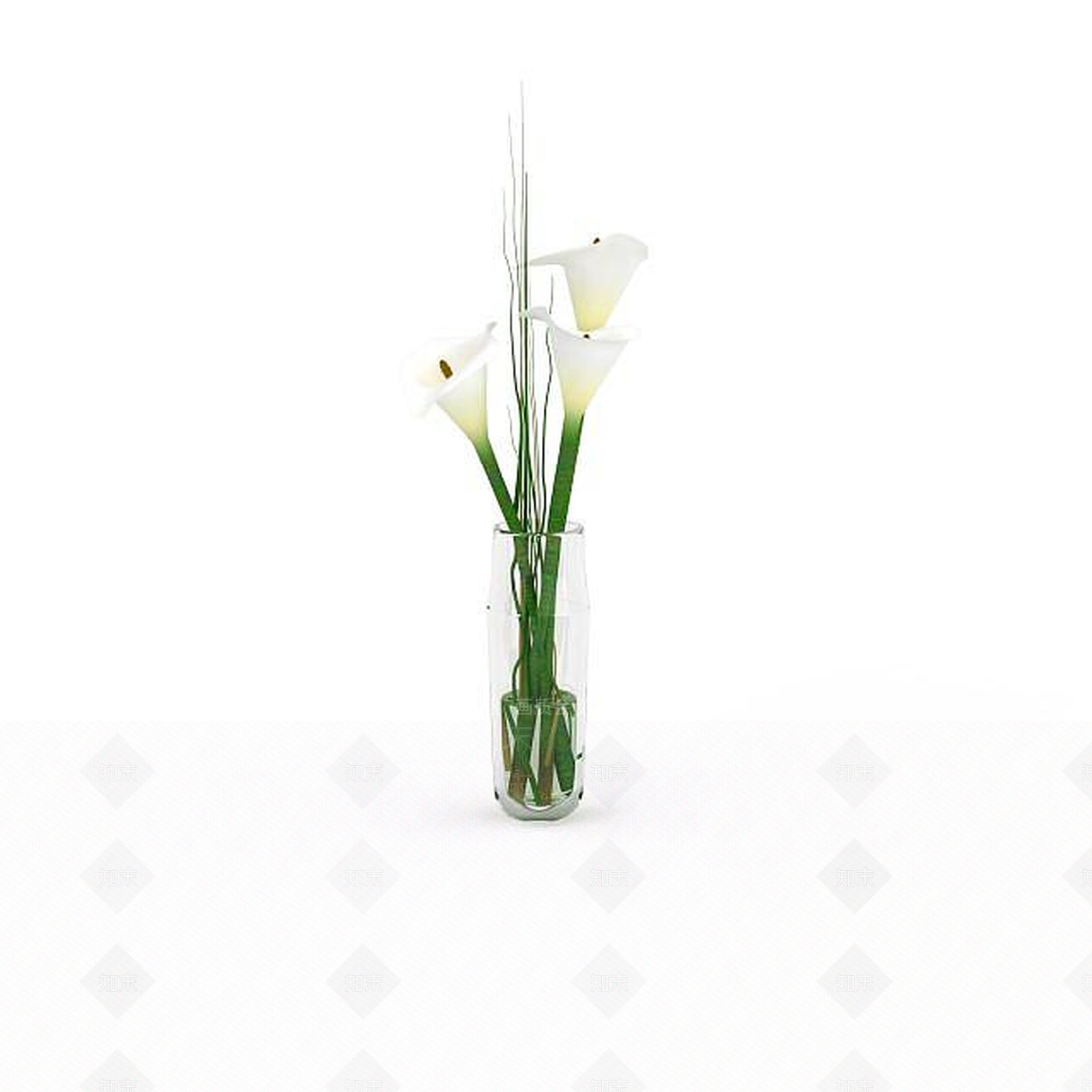 现代摆件组合3D模型下载【ID:1194640854】