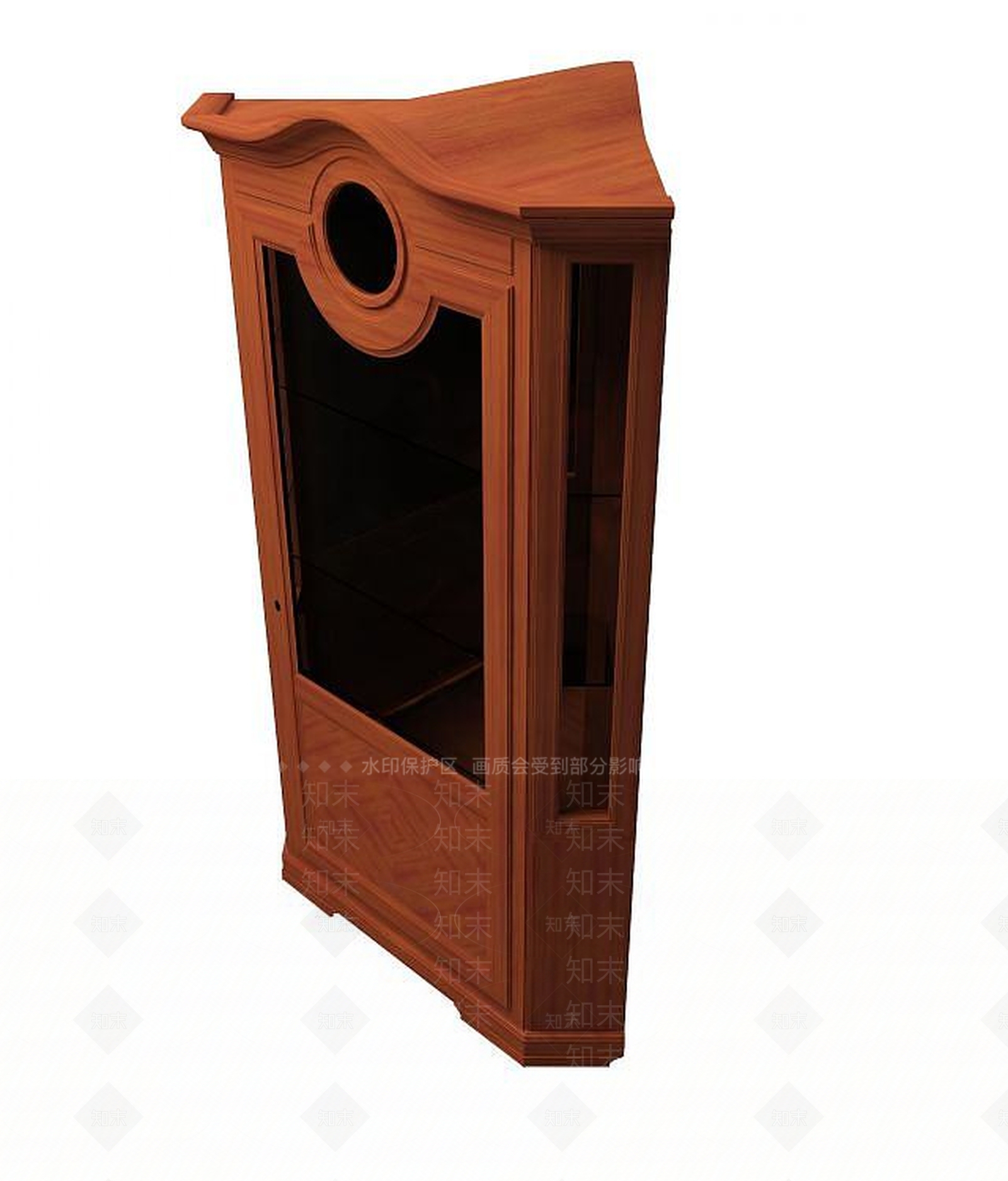现代客厅角柜3D模型下载【ID:1194641871】