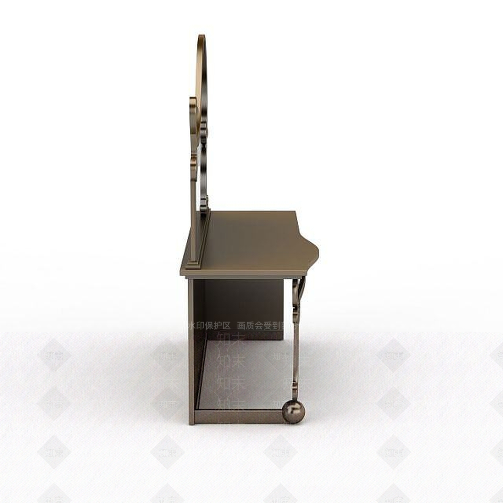 现代书桌3D模型下载【ID:1198939479】