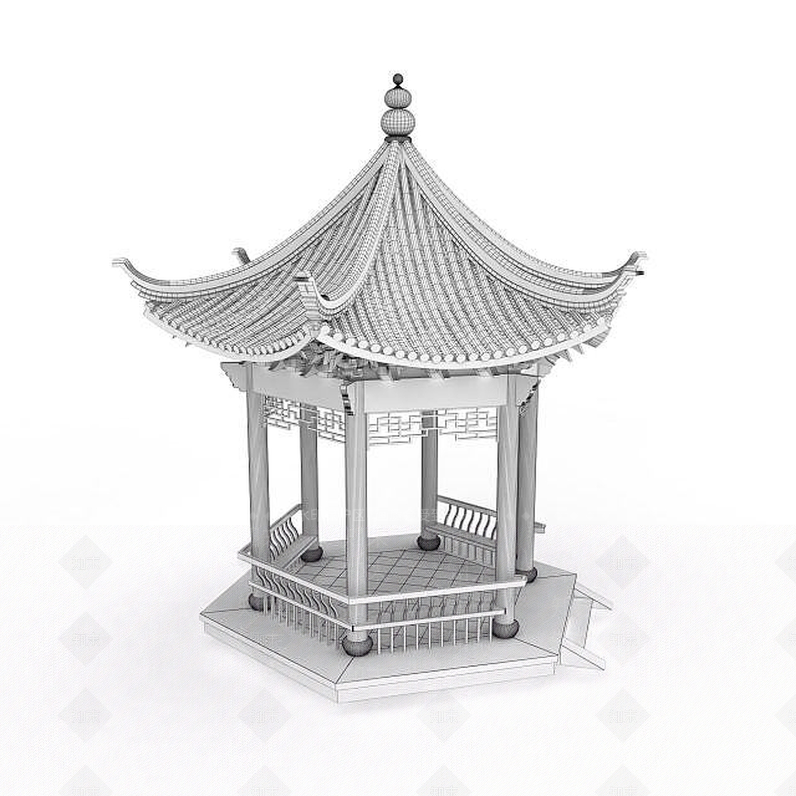 现代其他景观小品3D模型下载【ID:1198939228】