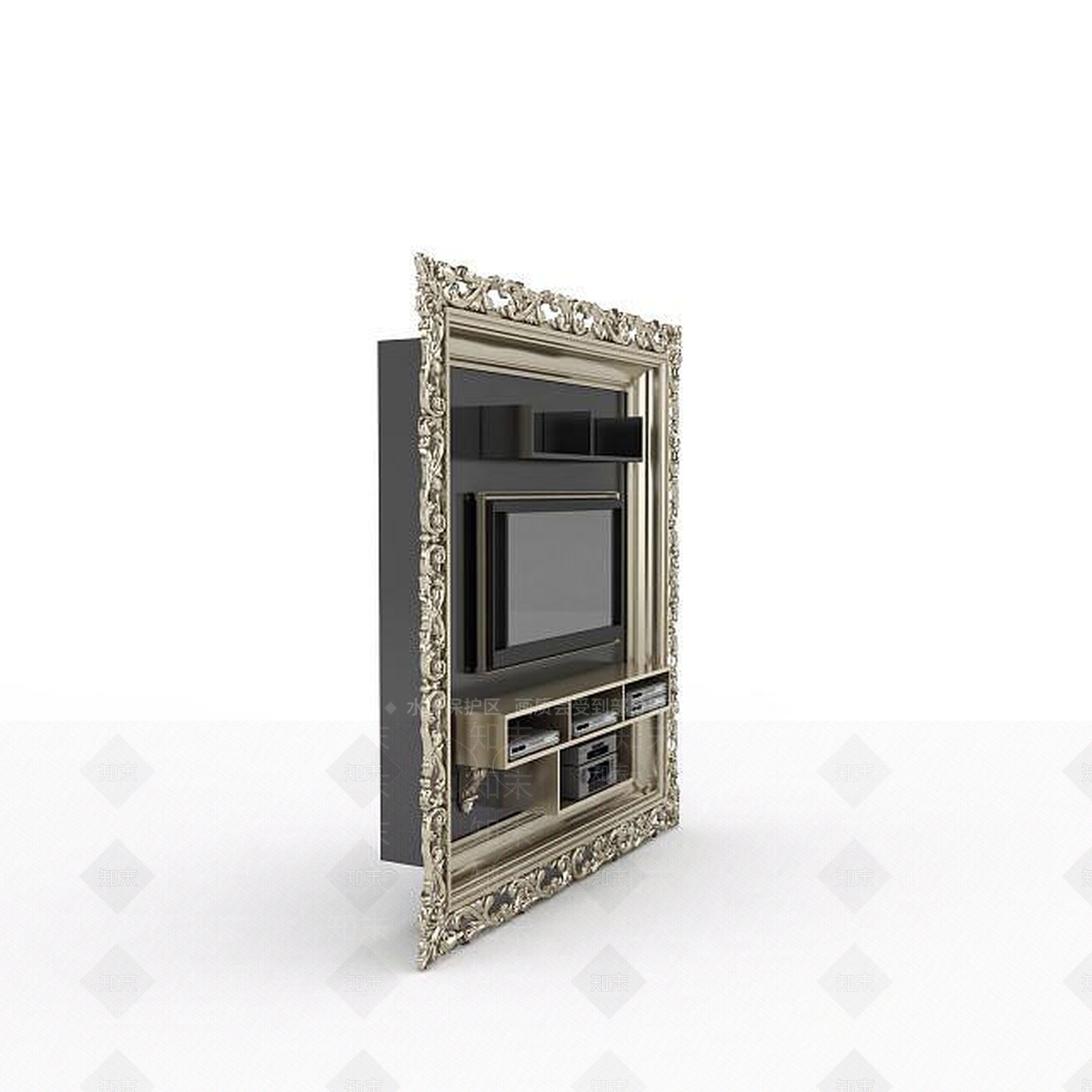 现代衣柜3D模型下载【ID:1198939122】