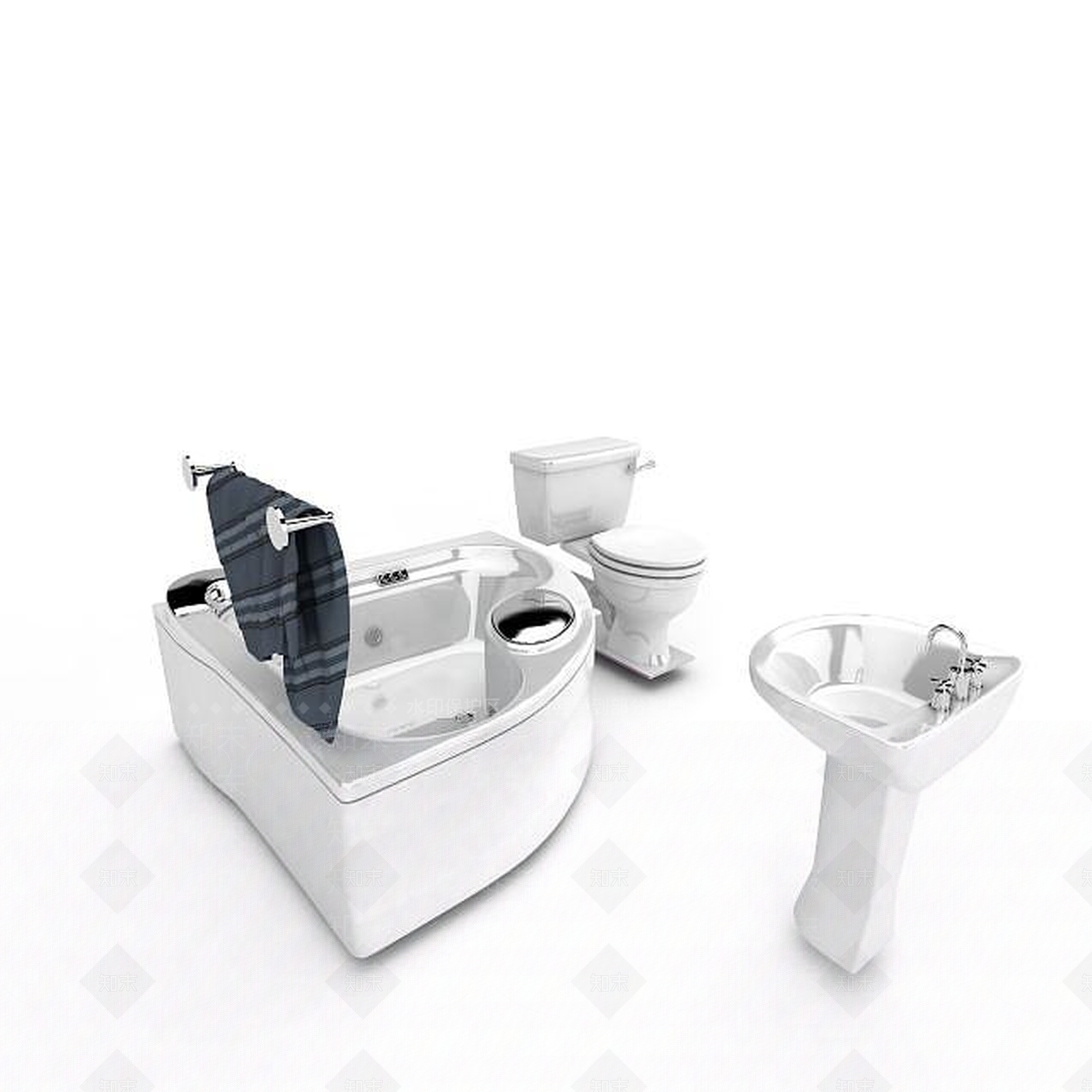 现代其他厨卫3D模型下载【ID:1194644085】