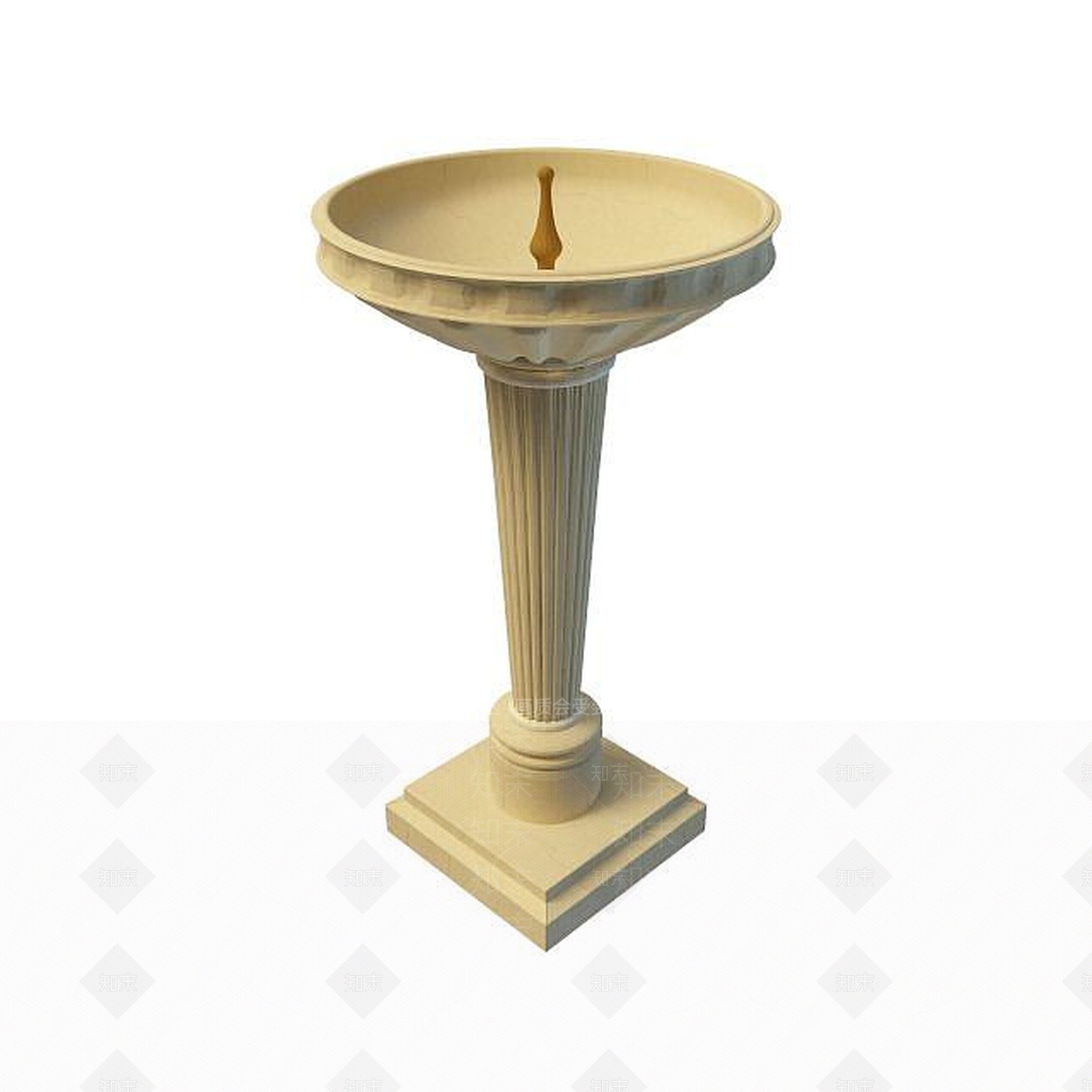 现代园林小品3D模型下载【ID:1194644513】