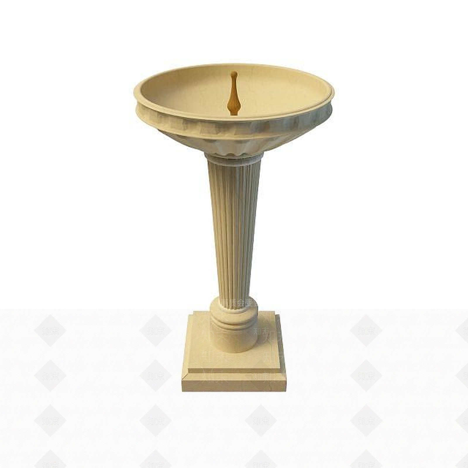 现代园林小品3D模型下载【ID:1194644513】