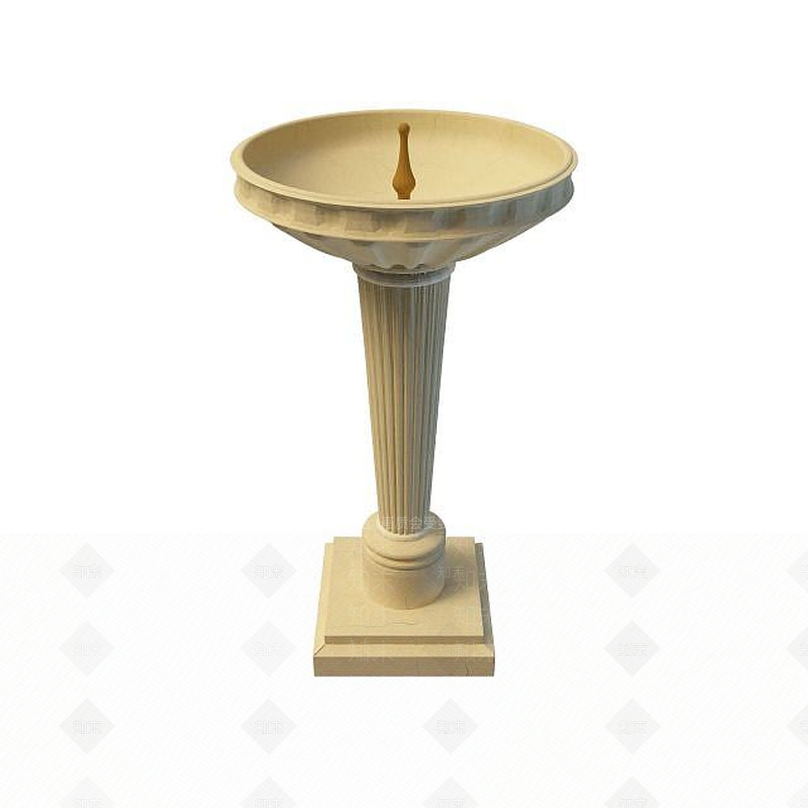 现代园林小品3D模型下载【ID:1194644513】