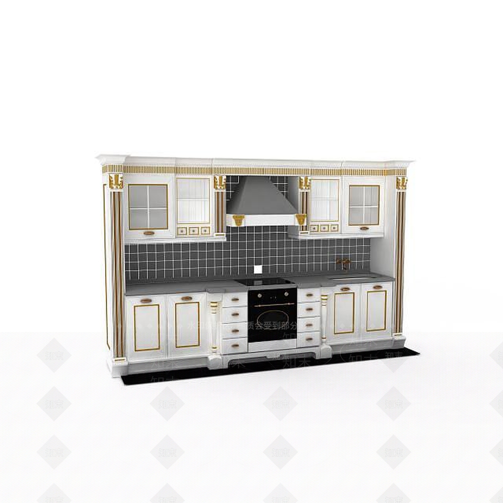 现代厨具3D模型下载【ID:1198938881】