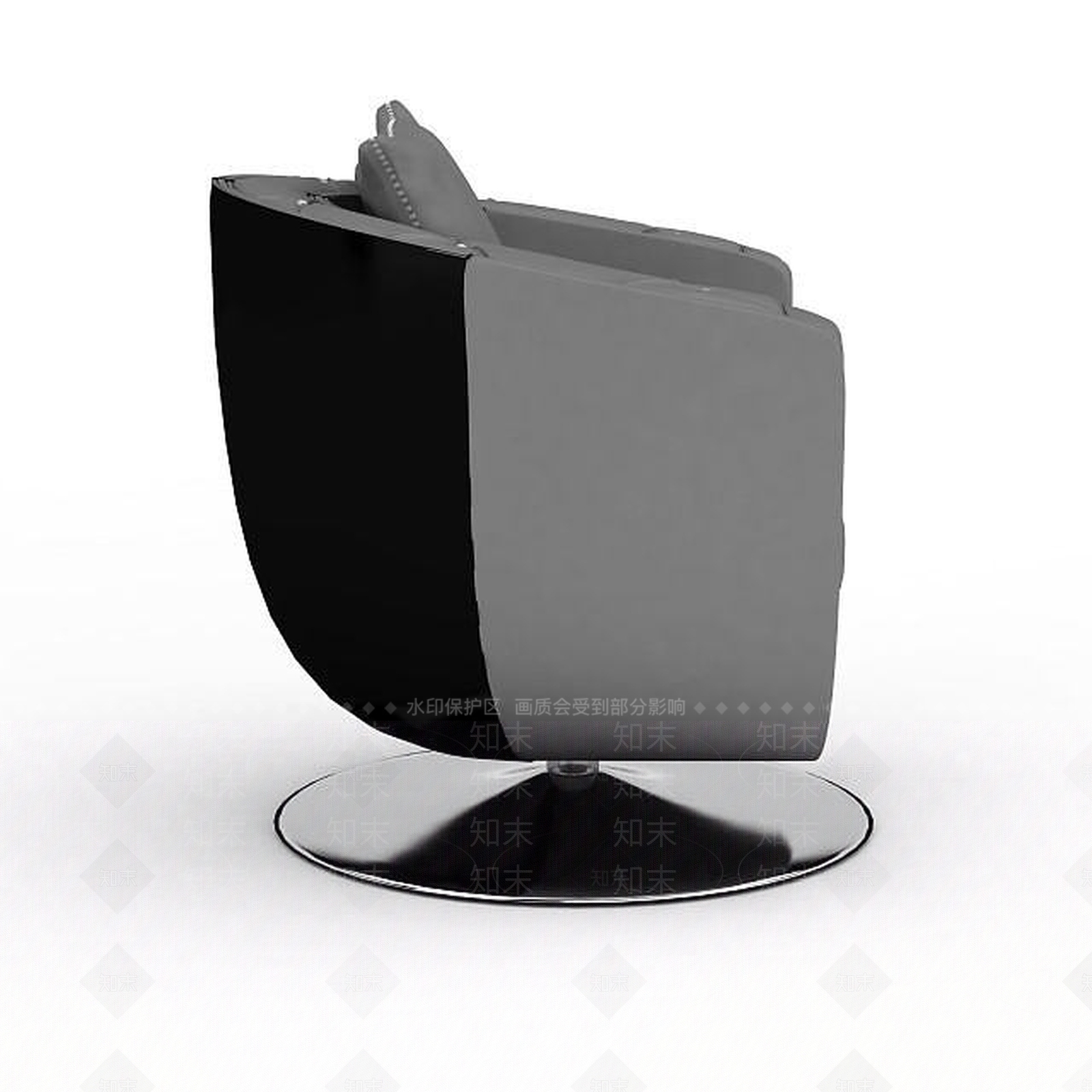 现代双人沙发3D模型下载【ID:1198938690】