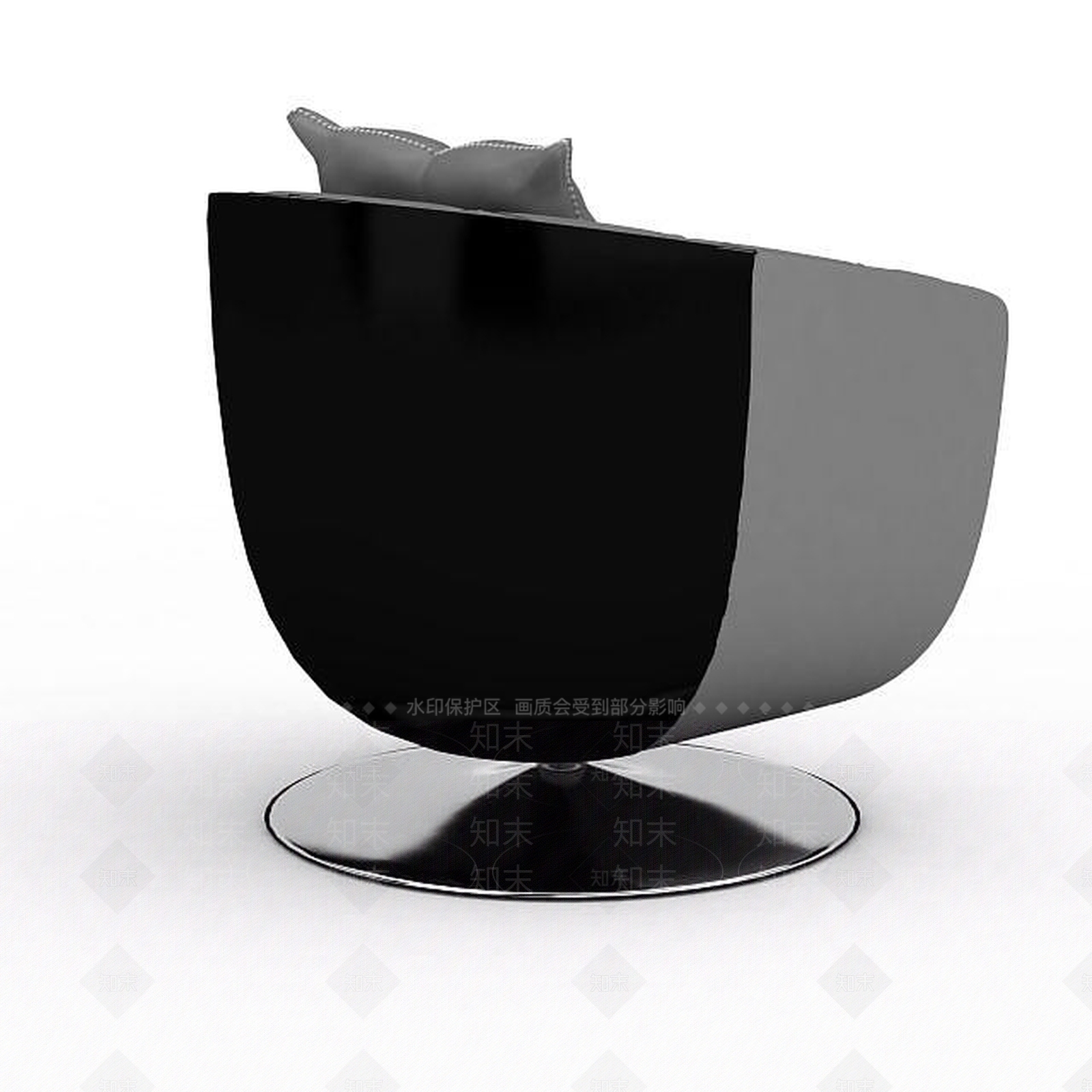 现代双人沙发3D模型下载【ID:1198938690】