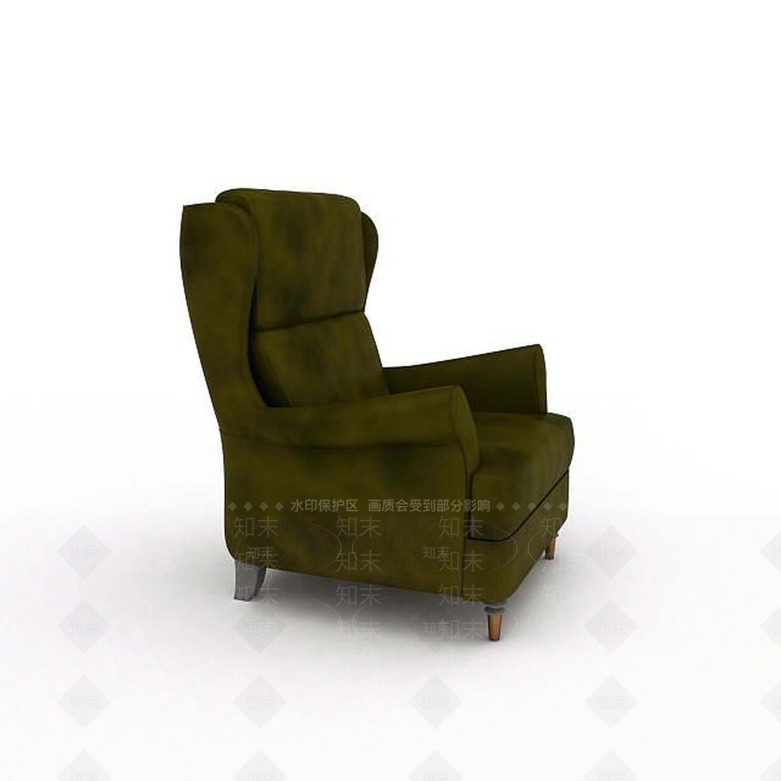 现代双人沙发3D模型下载【ID:1194646329】