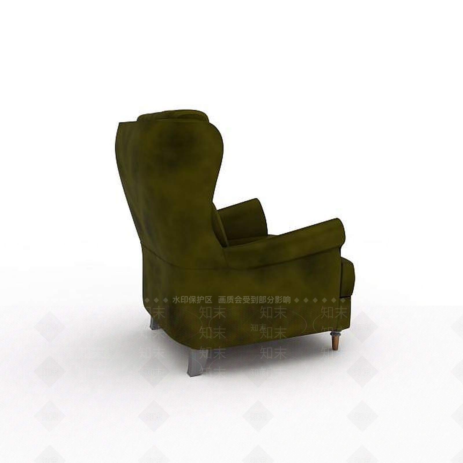现代双人沙发3D模型下载【ID:1194646329】