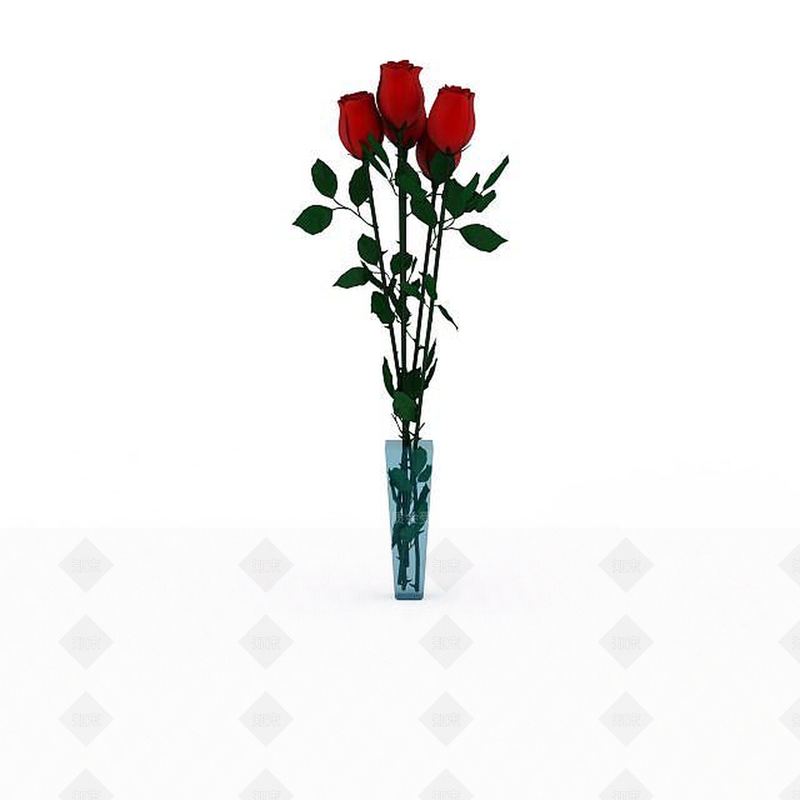 现代摆件组合3D模型下载【ID:1194647521】