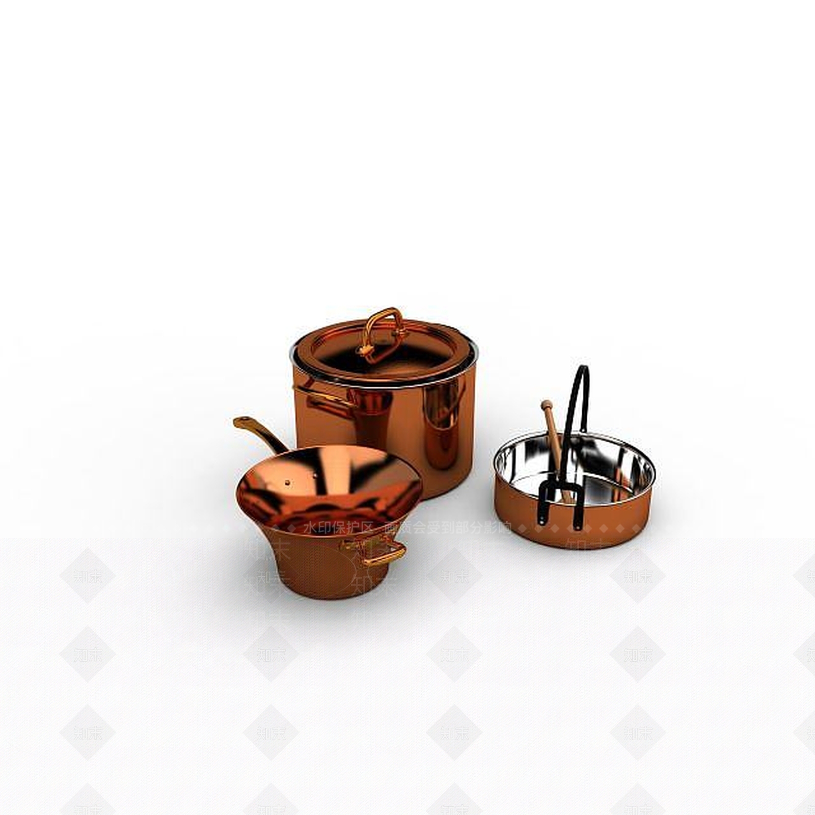 现代厨具3D模型下载【ID:1194647574】