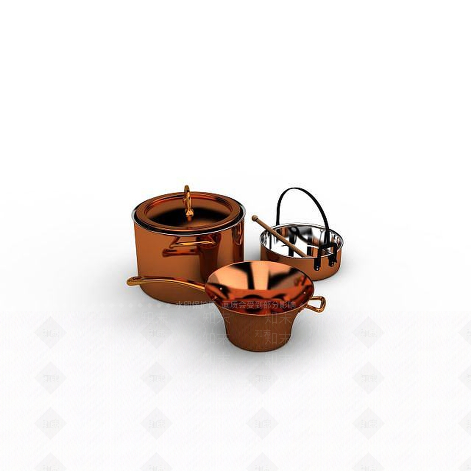 现代厨具3D模型下载【ID:1194647574】