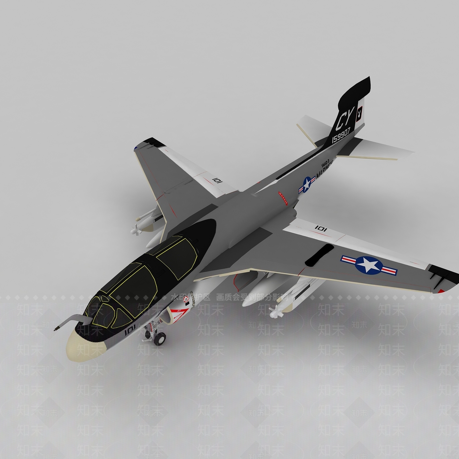 现代军事器材3D模型下载【ID:1194648419】