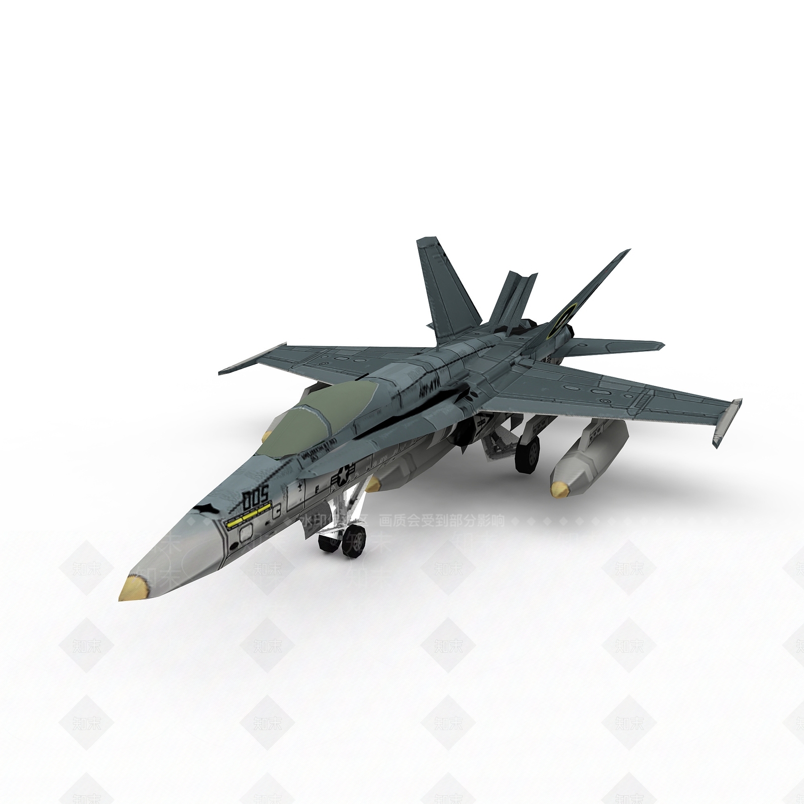 现代军事器材3D模型下载【ID:1194648850】
