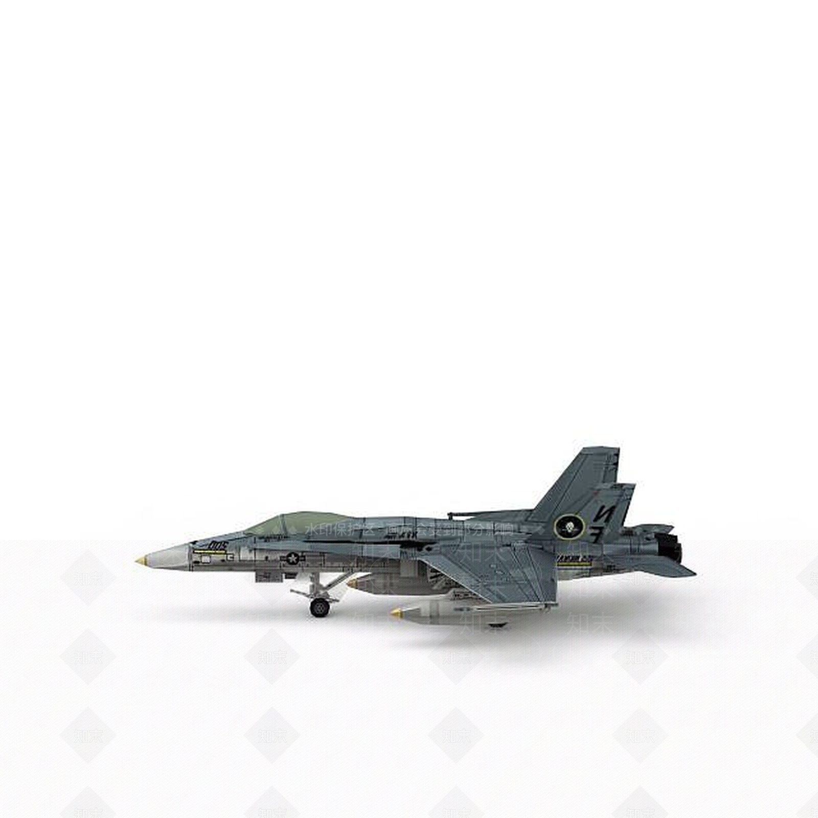 现代军事器材3D模型下载【ID:1194648850】