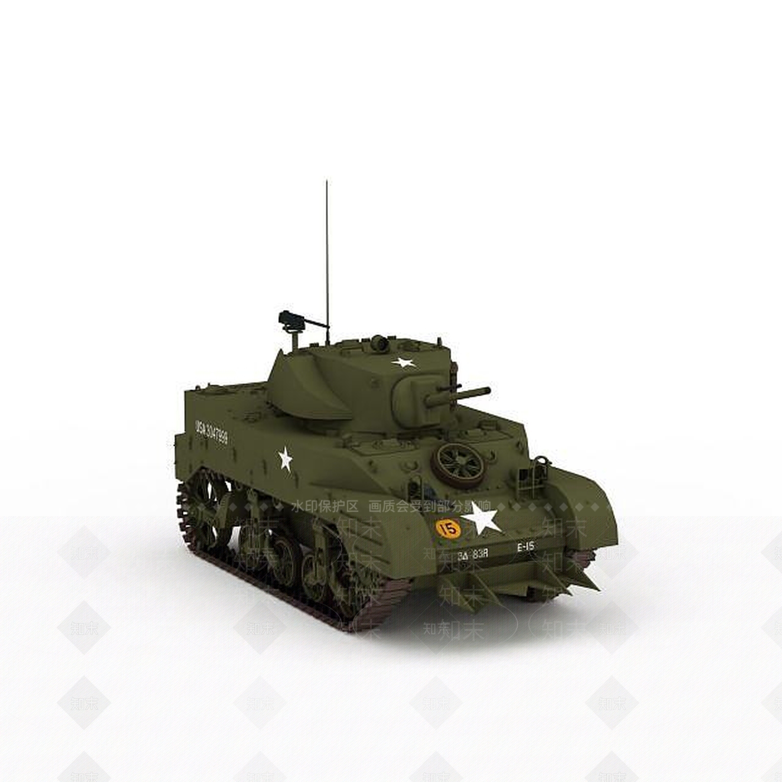 现代军事器材3D模型下载【ID:1194648886】