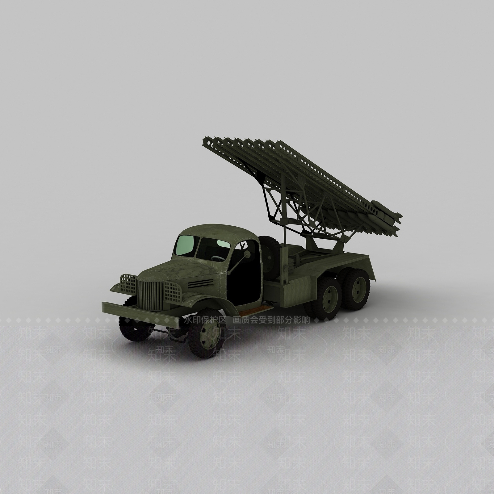 现代军事器材3D模型下载【ID:1194649097】