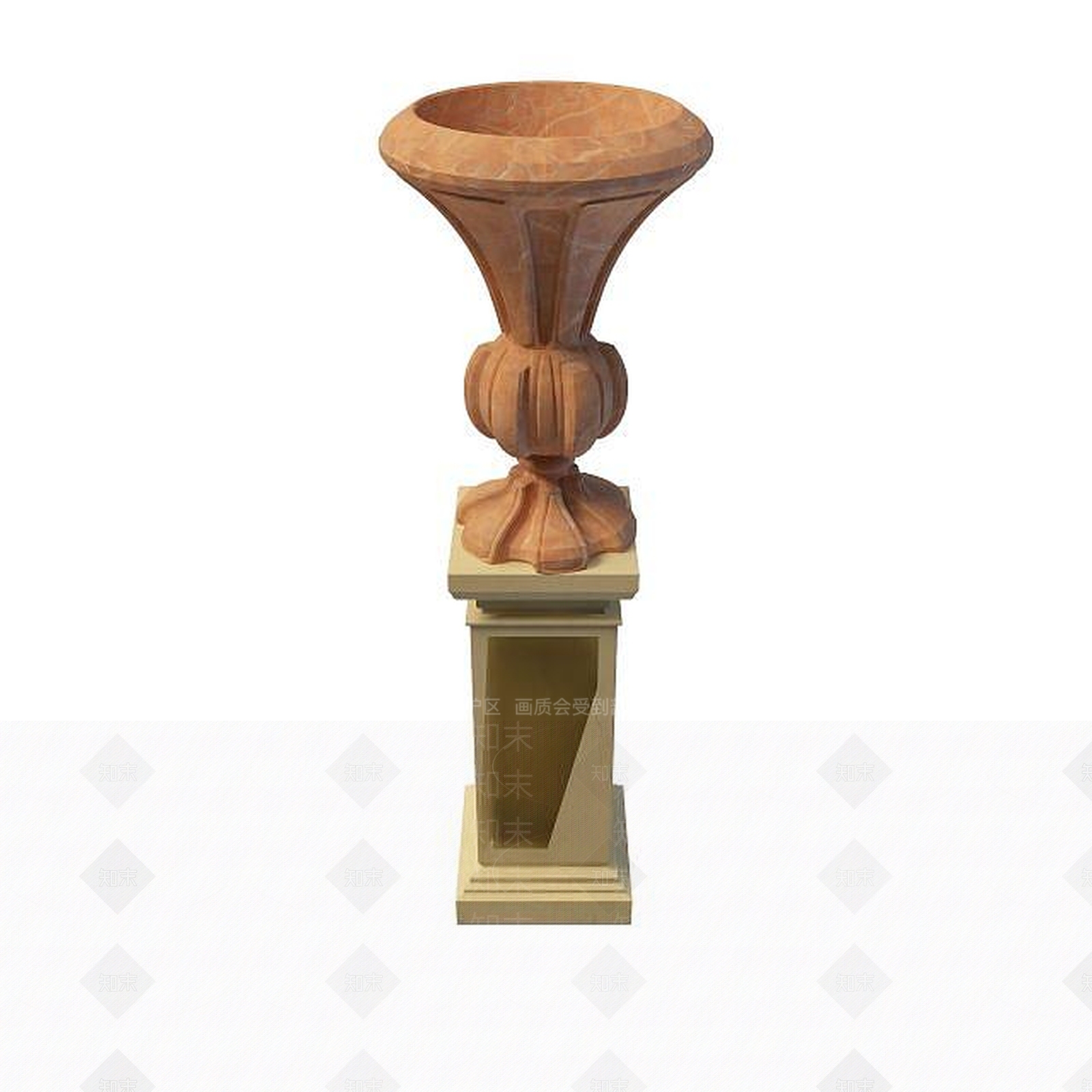 现代园林小品3D模型下载【ID:1194649177】