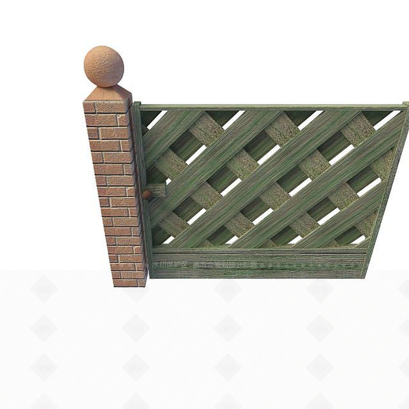 现代园林小品3D模型下载【ID:1194650815】