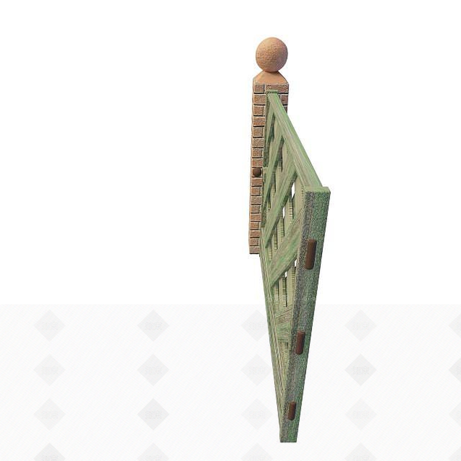 现代园林小品3D模型下载【ID:1194650815】