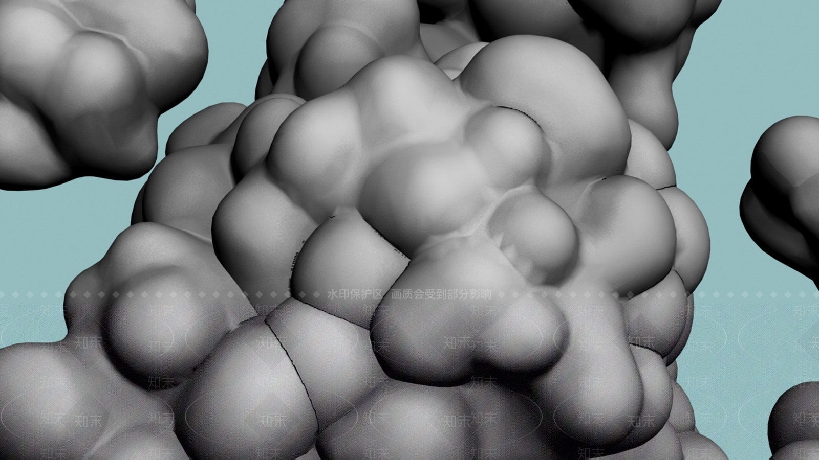 现代卫生棉球3D模型下载【ID:1194651581】