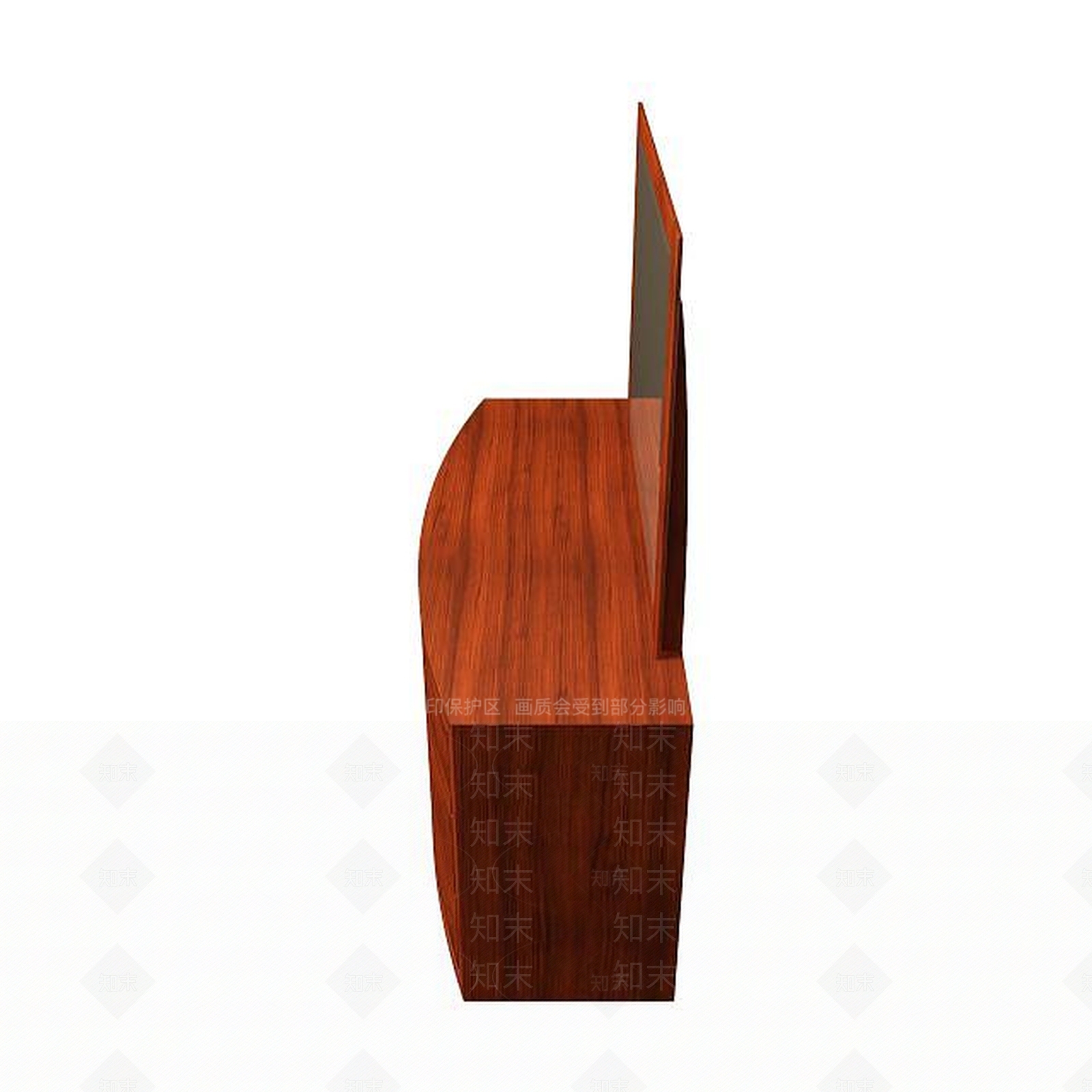 现代床边柜3D模型下载【ID:1194652162】