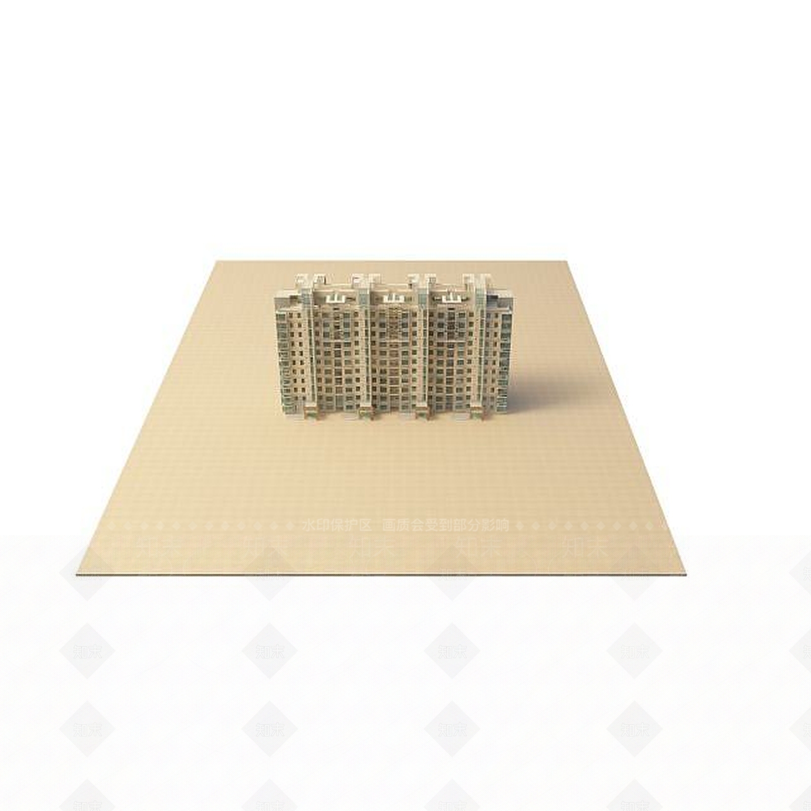 现代楼3D模型下载【ID:1194652281】