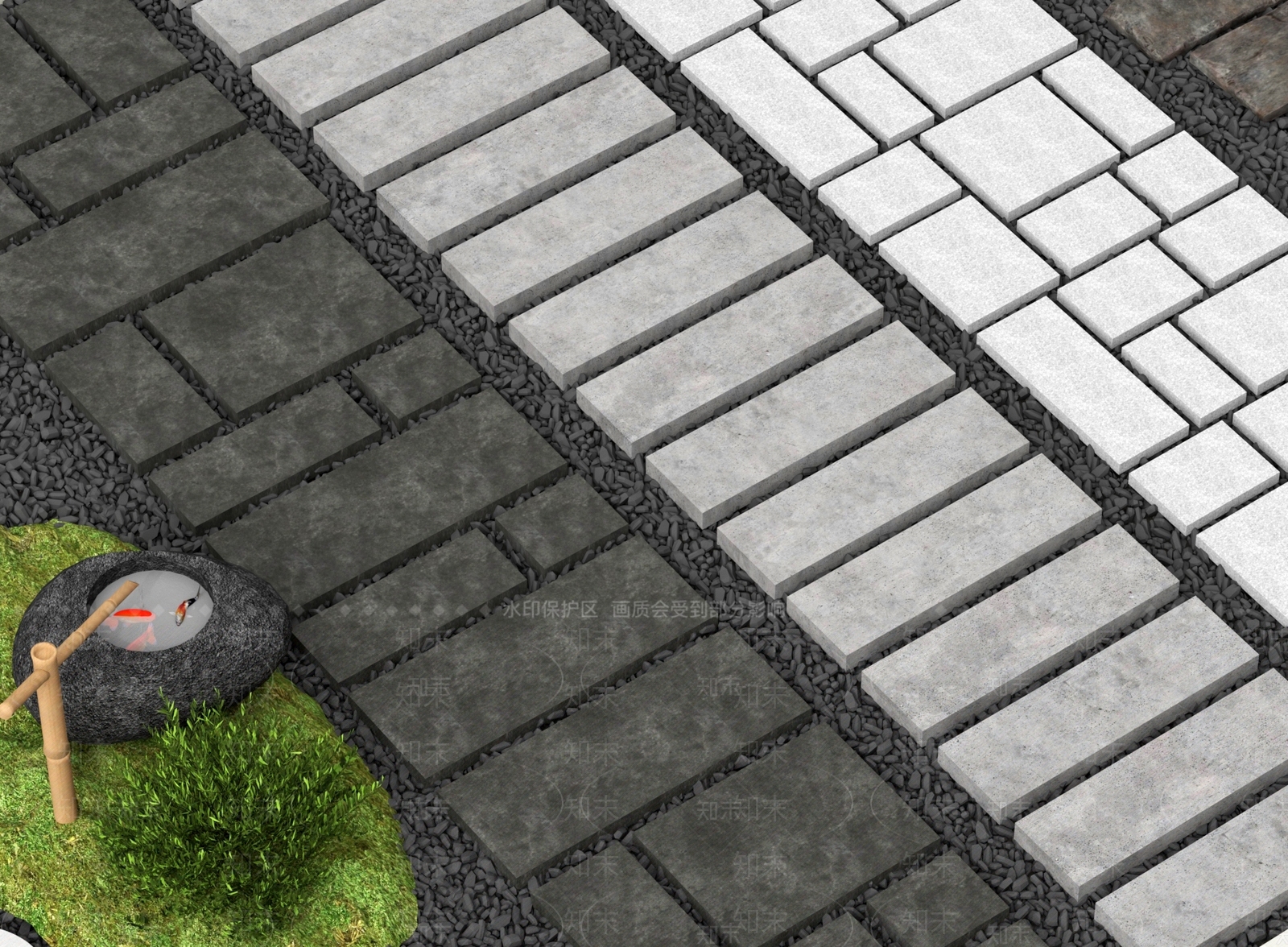 现代其他景观小品3D模型下载【ID:1194655459】
