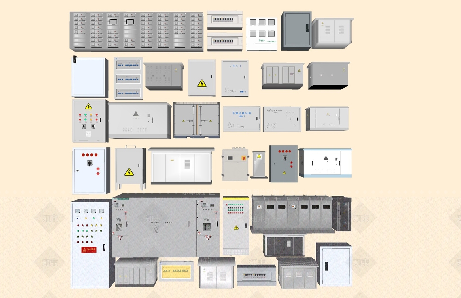 机房SU模型下载【ID:1194656100】