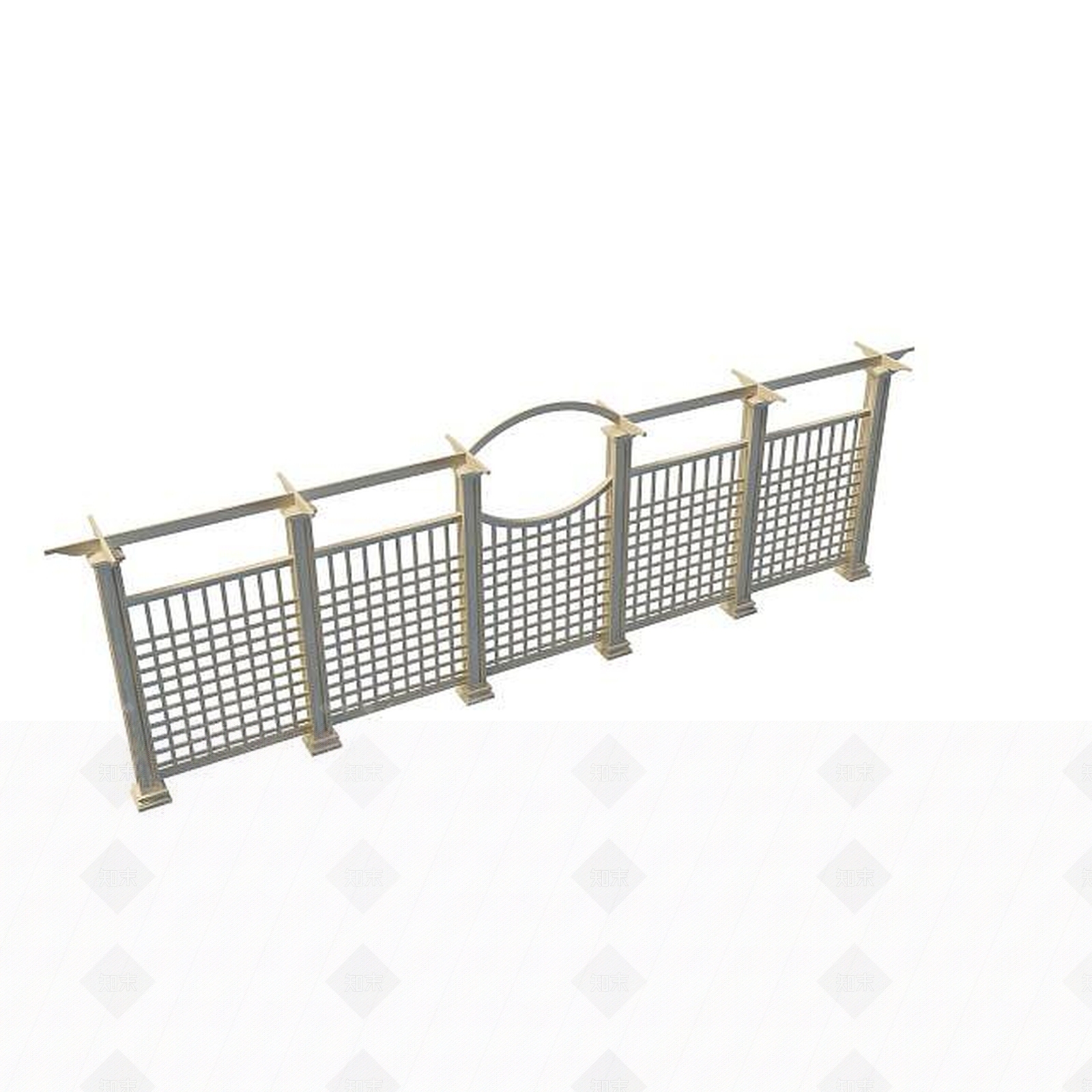 现代园林小品3D模型下载【ID:1194656094】