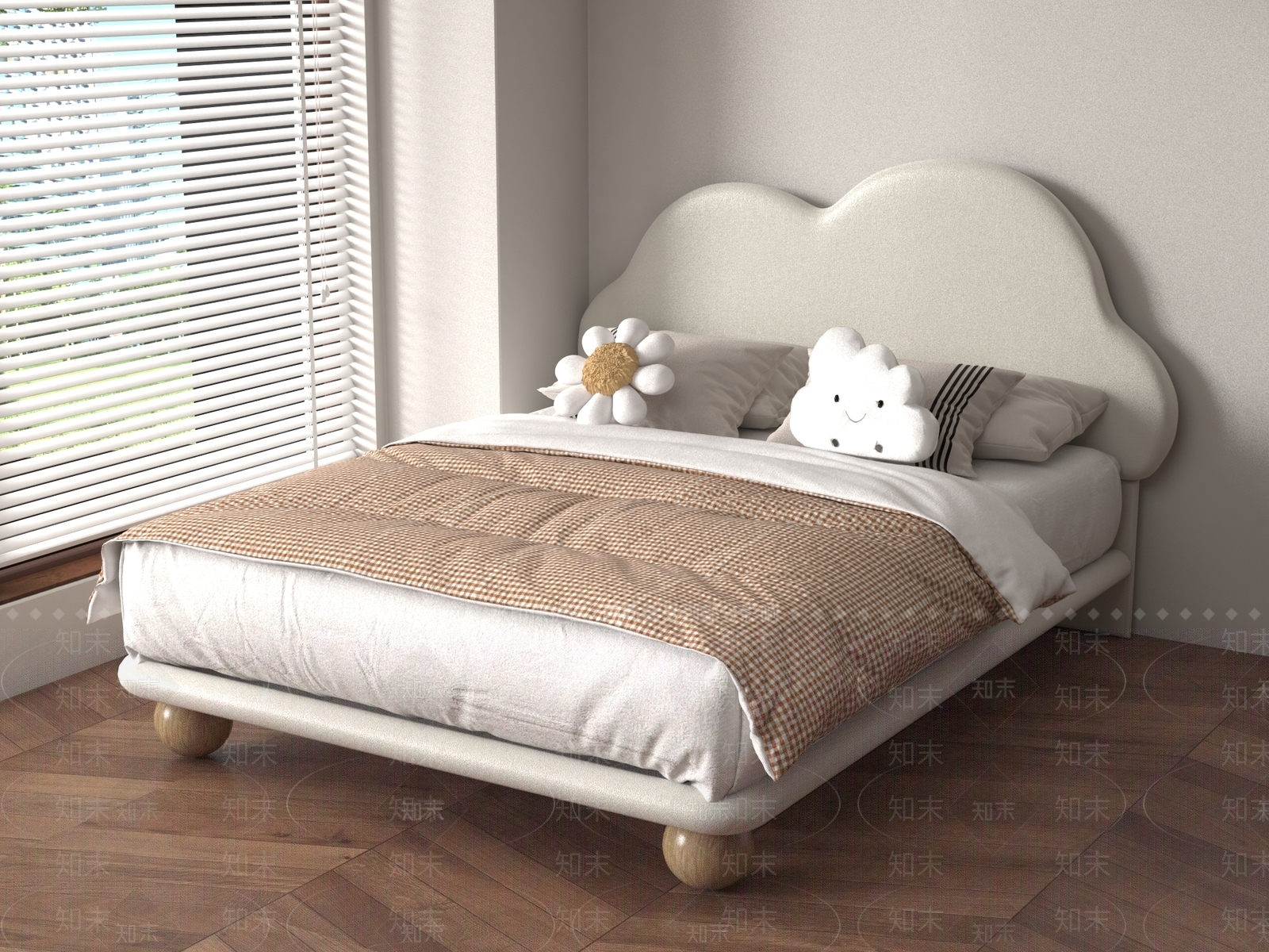 儿童床SU模型下载【ID:1194660437】